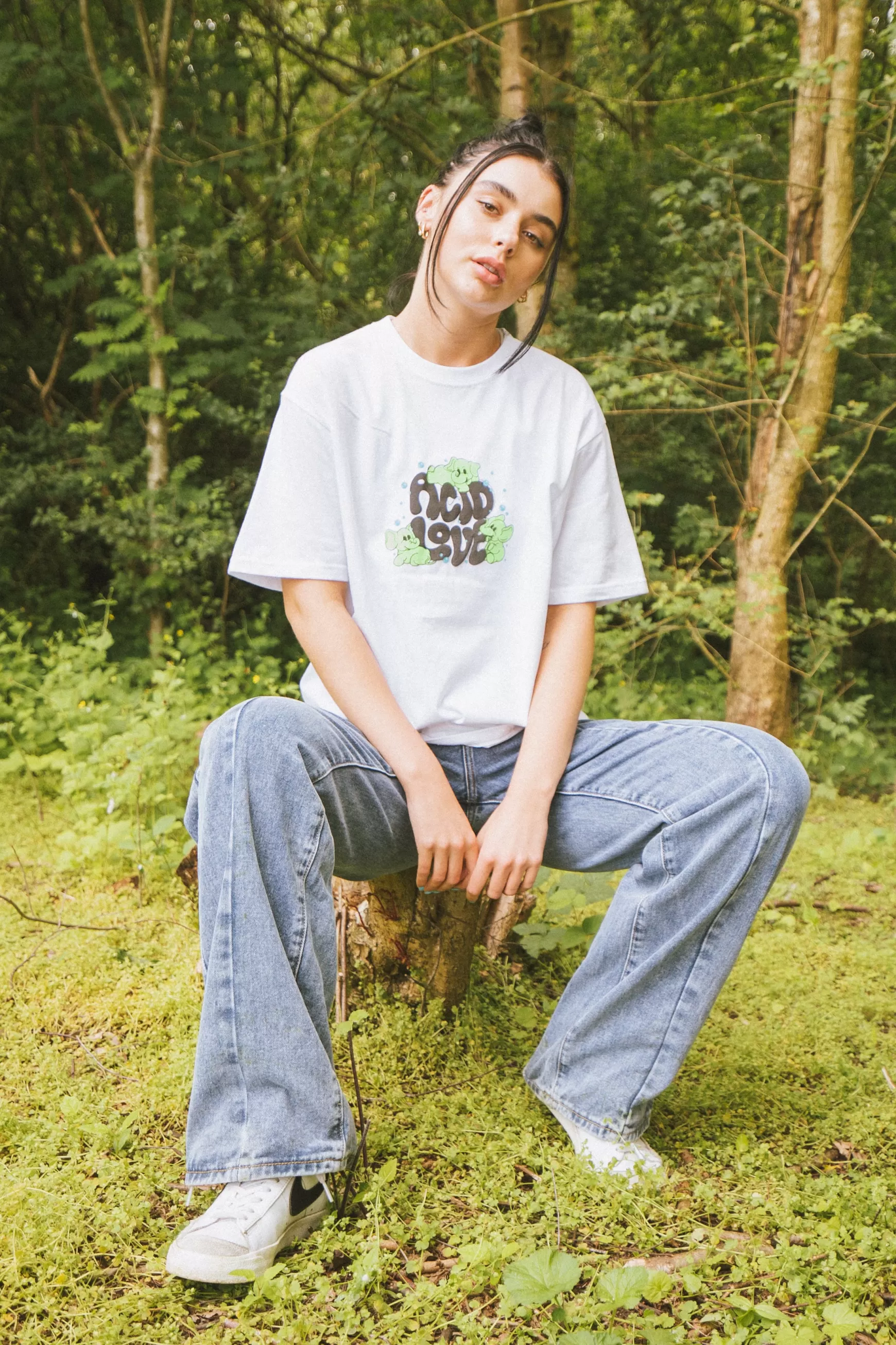 ACID LOVE 0.06 'Fantasy' Tee - White Flash Sale