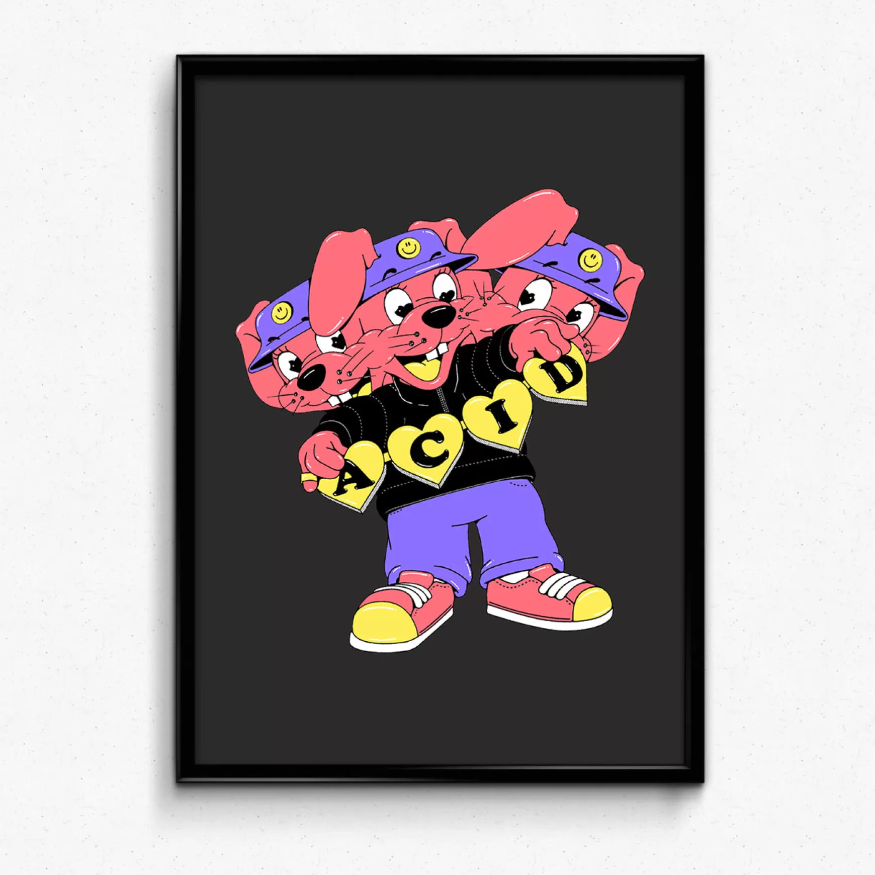 ACID LOVE 0.06 'siamese' Art Print Outlet