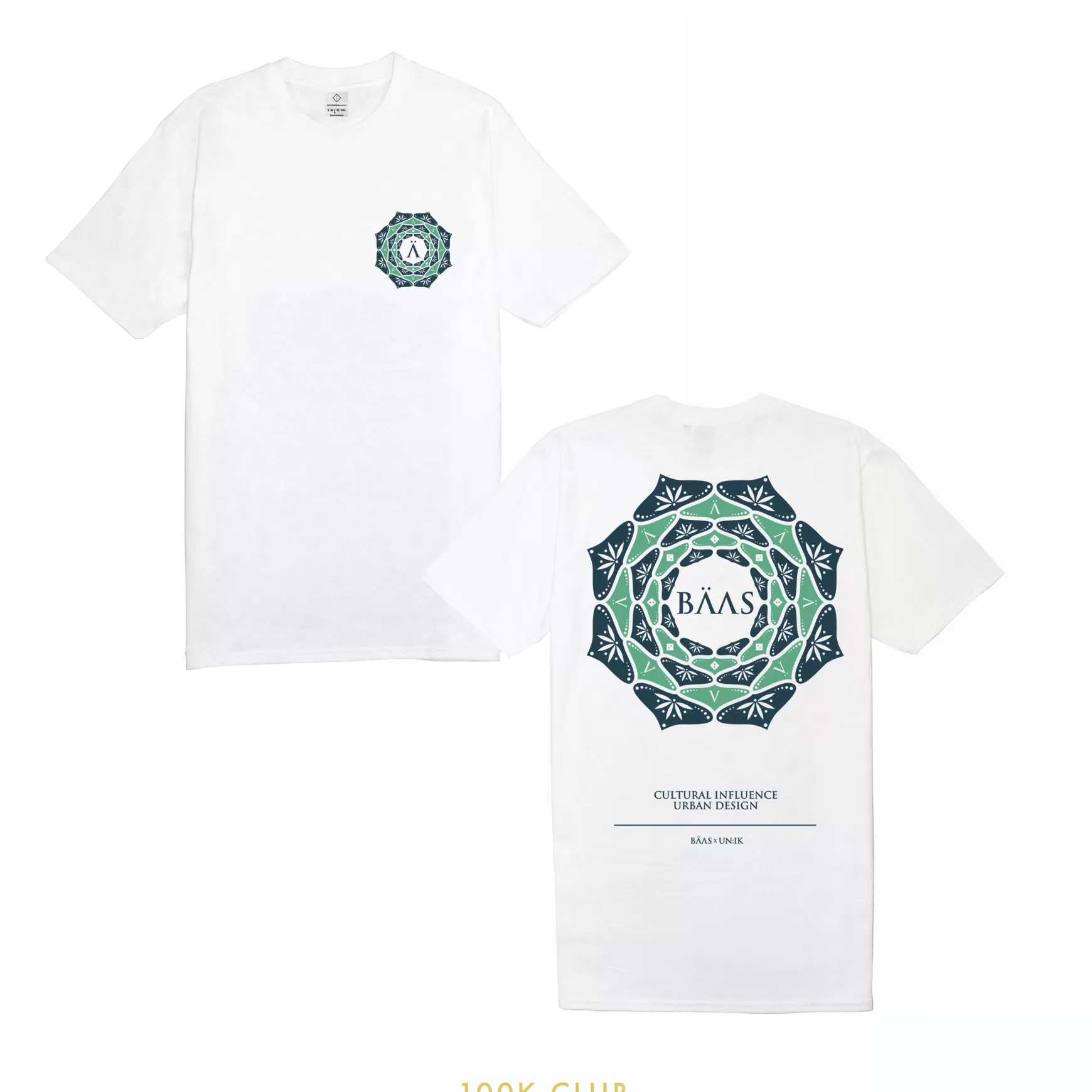 BÄAS Baas 'Atlantis' Tee - White *100K Club* Cheap