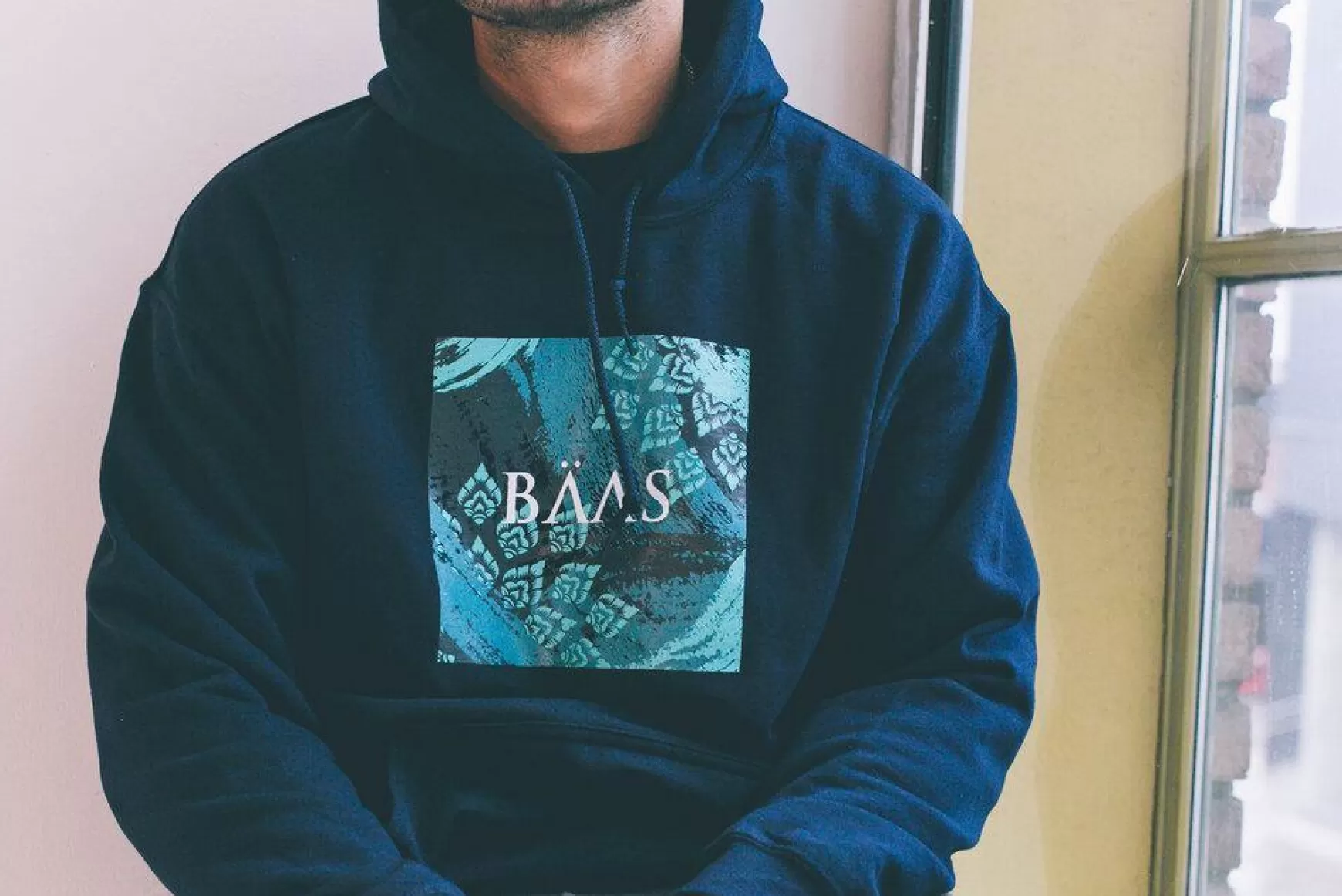 BÄAS Baas Box Hoodie - Navy Online