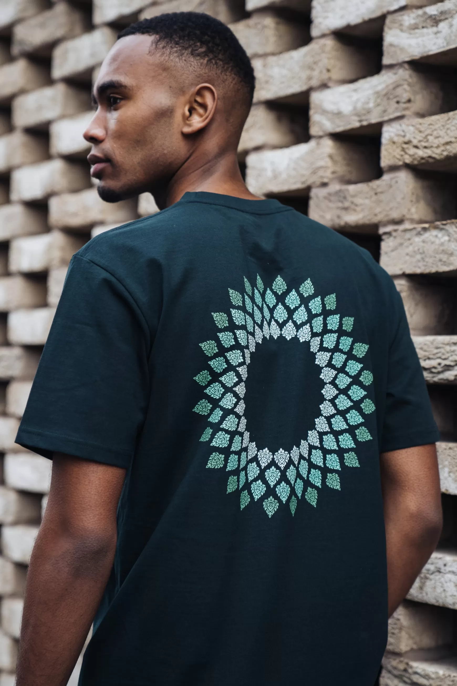 BÄAS Baas 'siam' Pine Green Tee Online