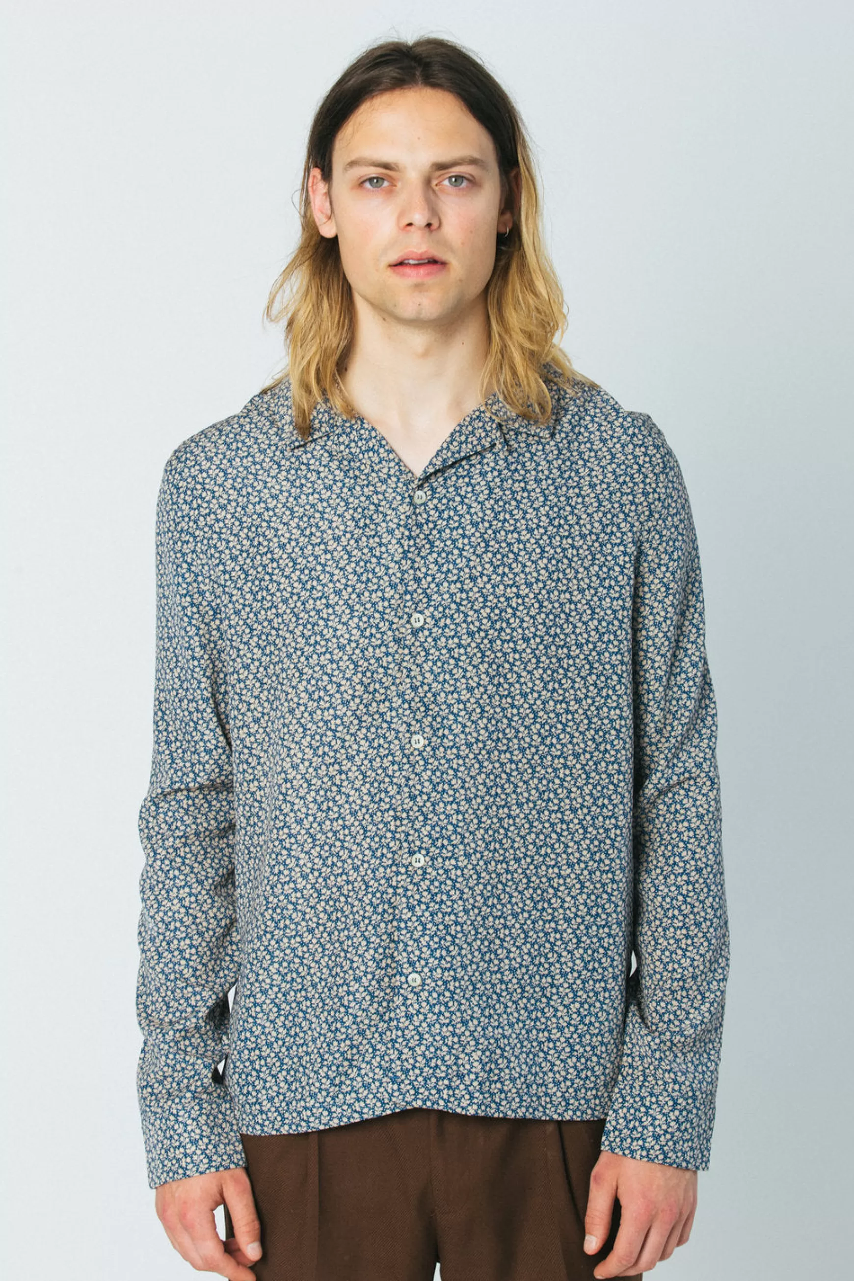 bound 'Blue Aster' Longsleeve Shirt Shop