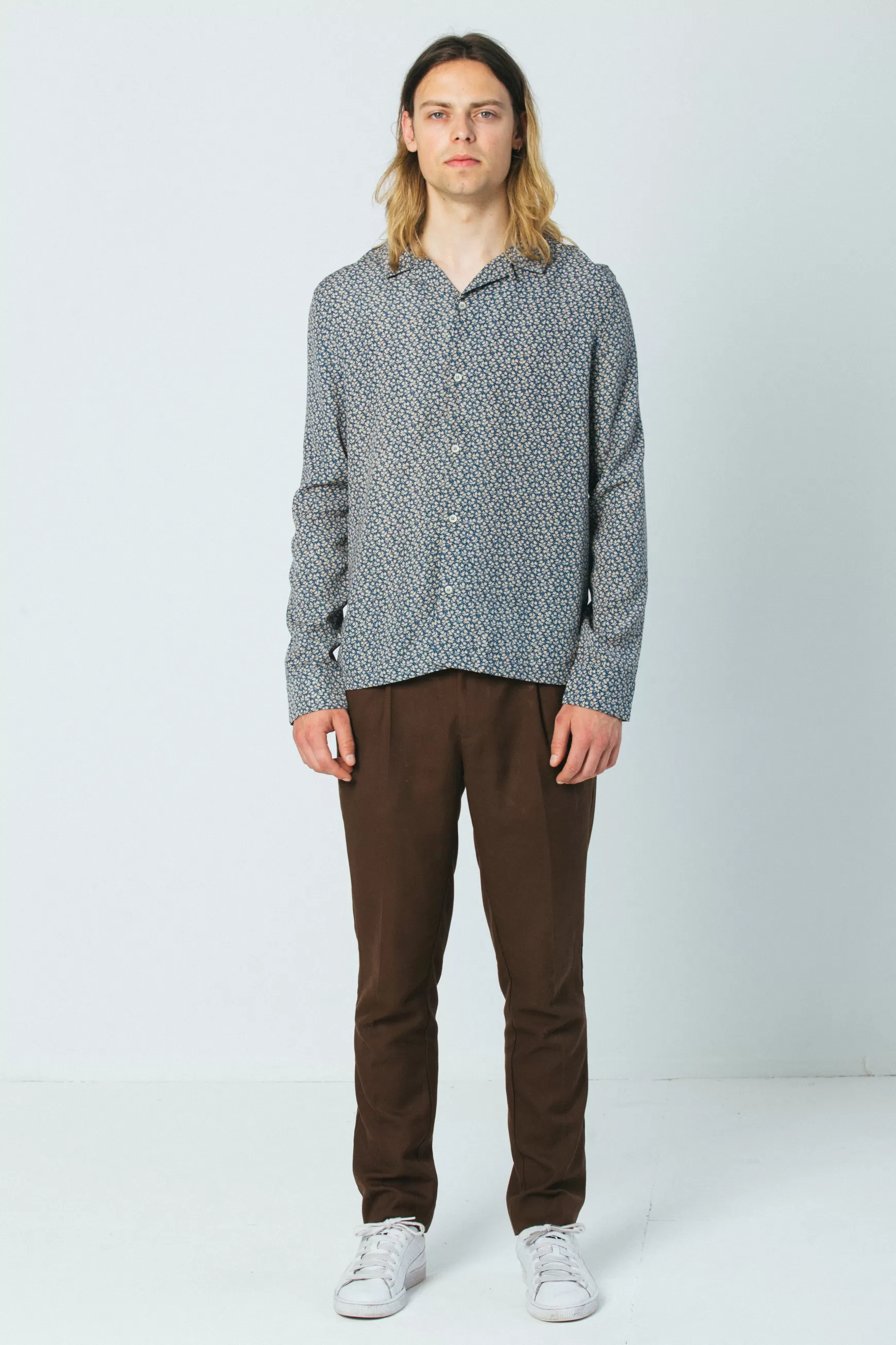 bound 'Blue Aster' Longsleeve Shirt Shop