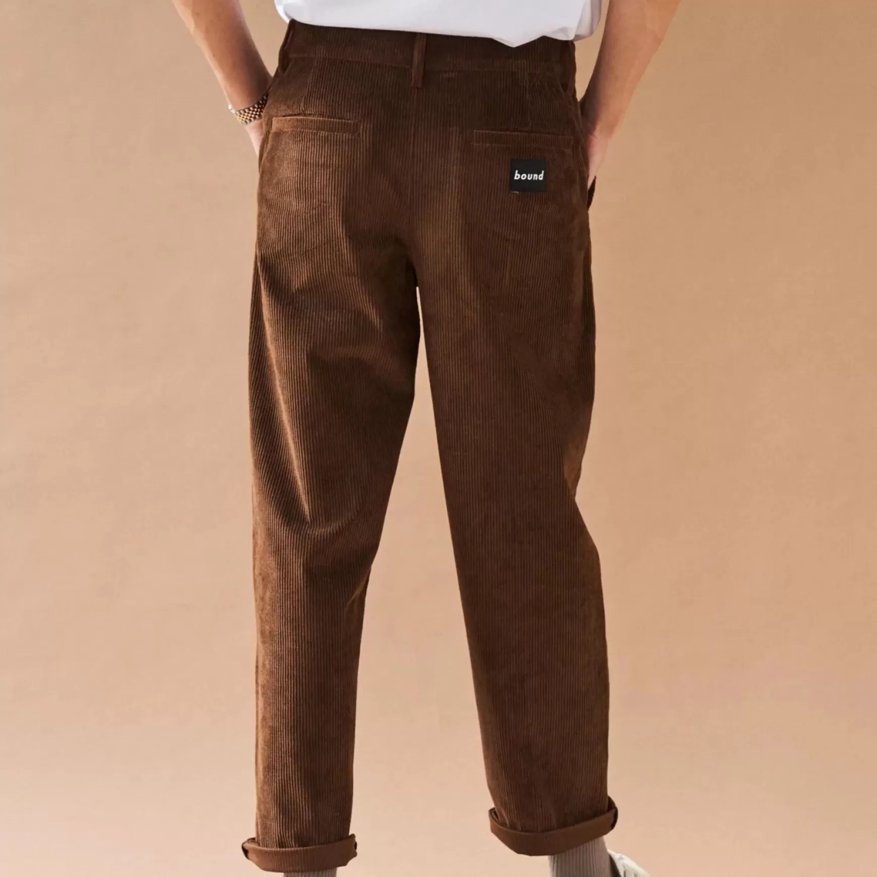 bound 'Cedar Brown' Corduroy Trousers Discount