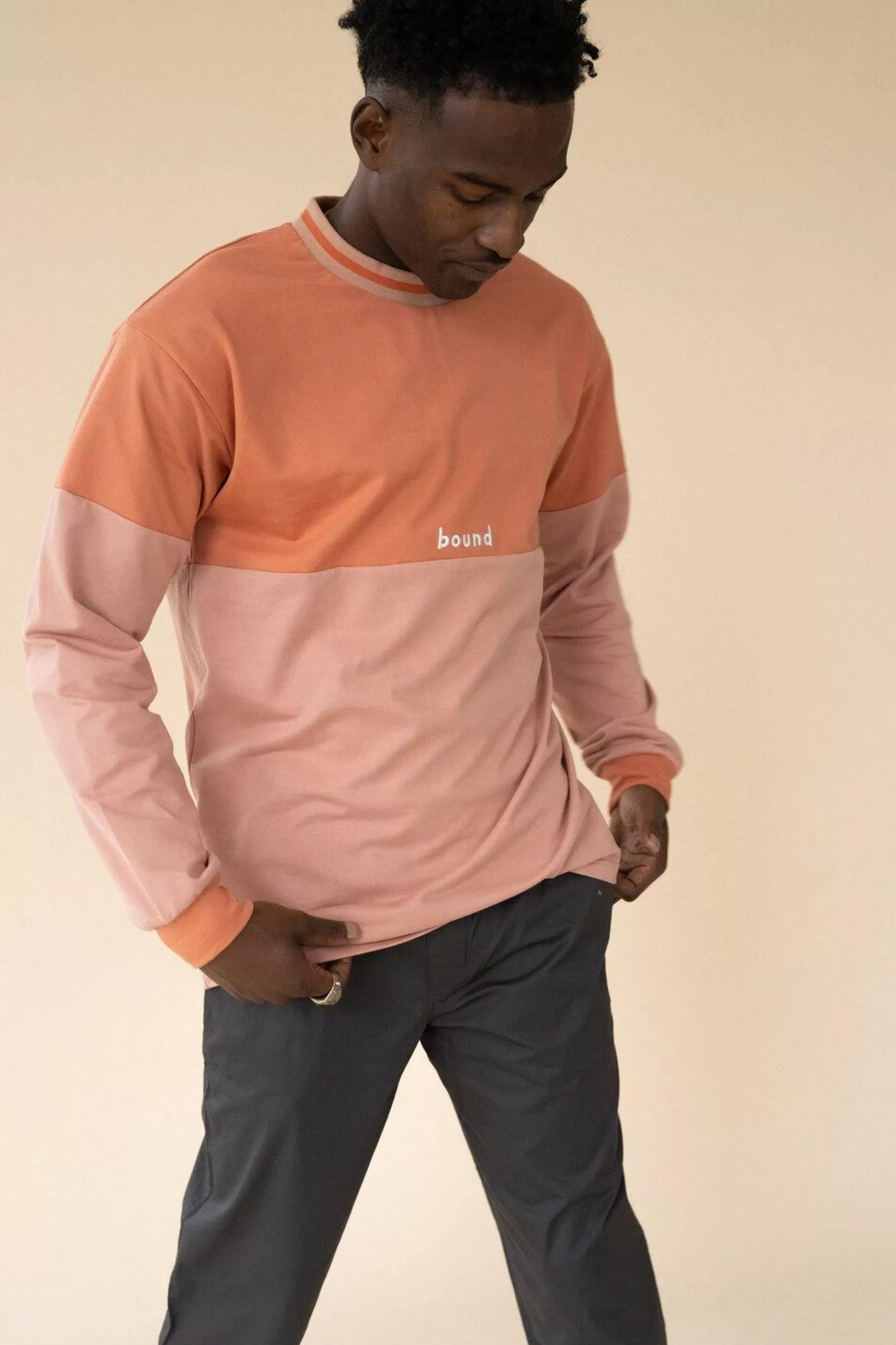 bound 'Clay Split' Longsleeve Tee Clearance