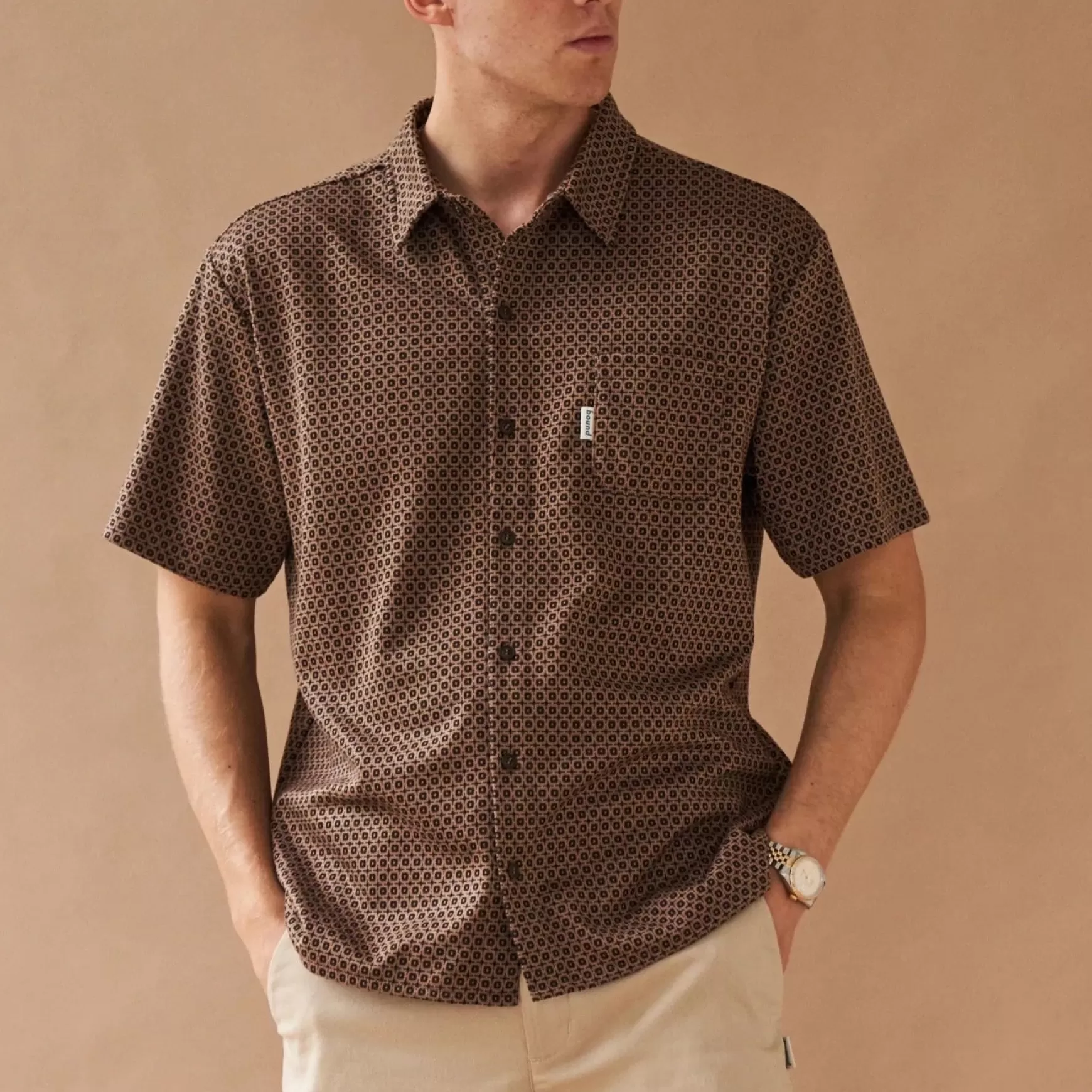 bound 'Duke' Woven Polo Clearance