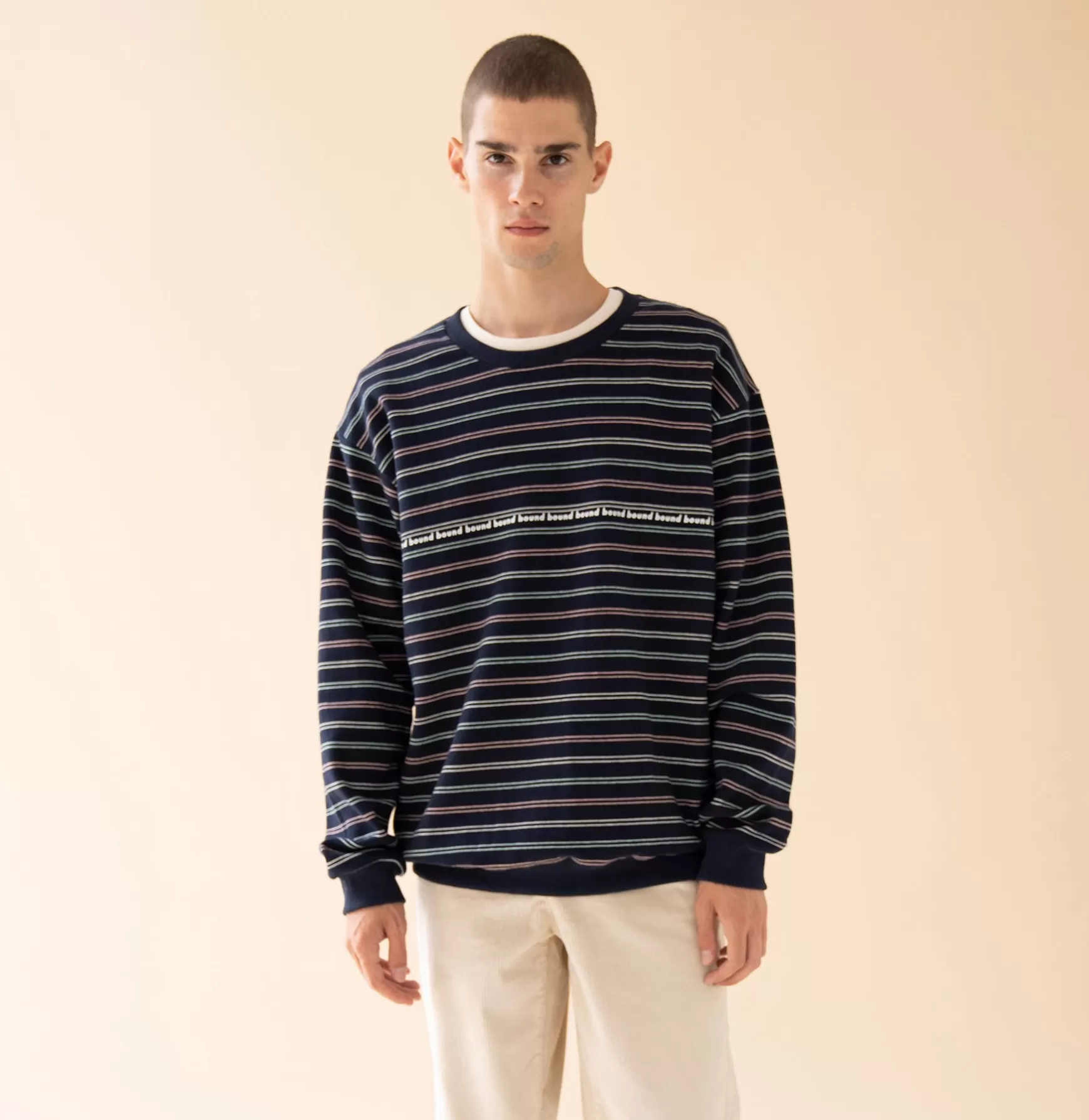 bound 'French Navy' Stripe Sweater Sale