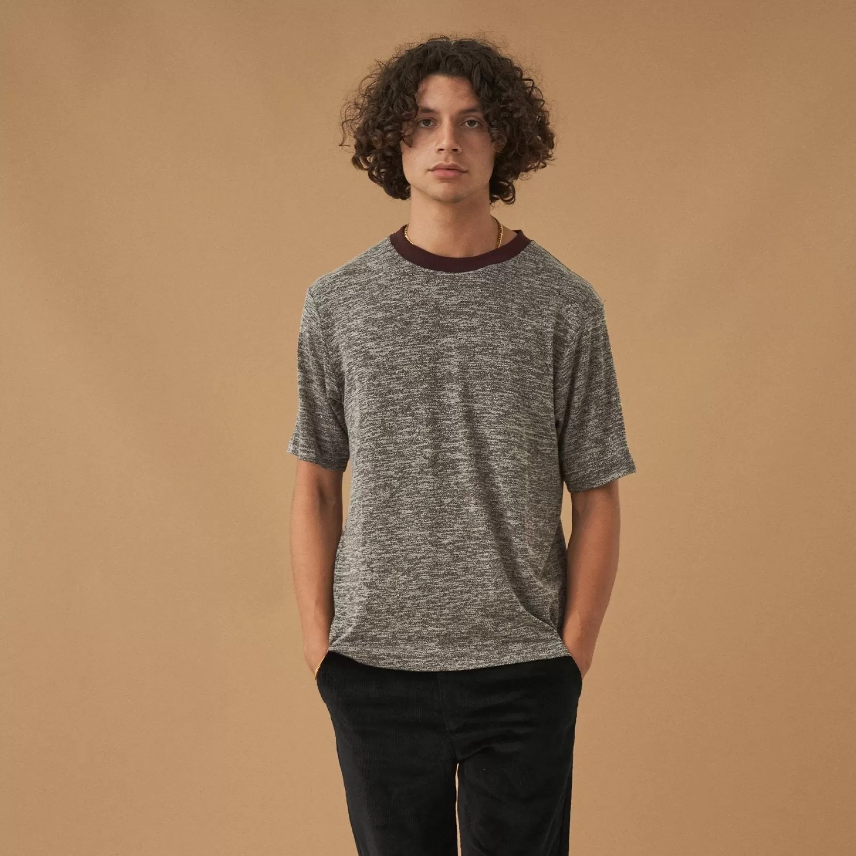 bound 'Mocha Marl' Tee Best Sale