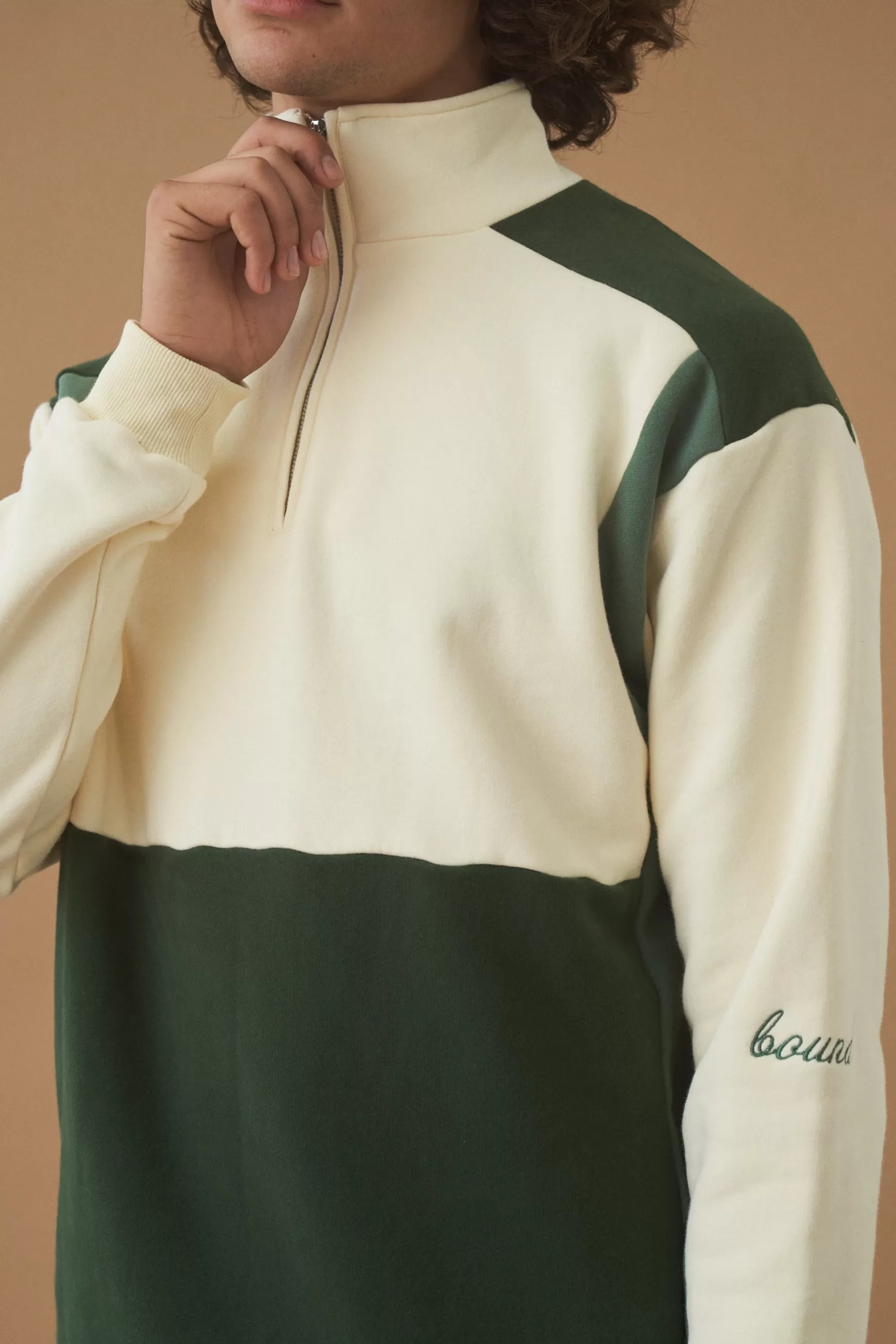 bound 'Mont Blanc' 1/4 Zip Sweater Fashion