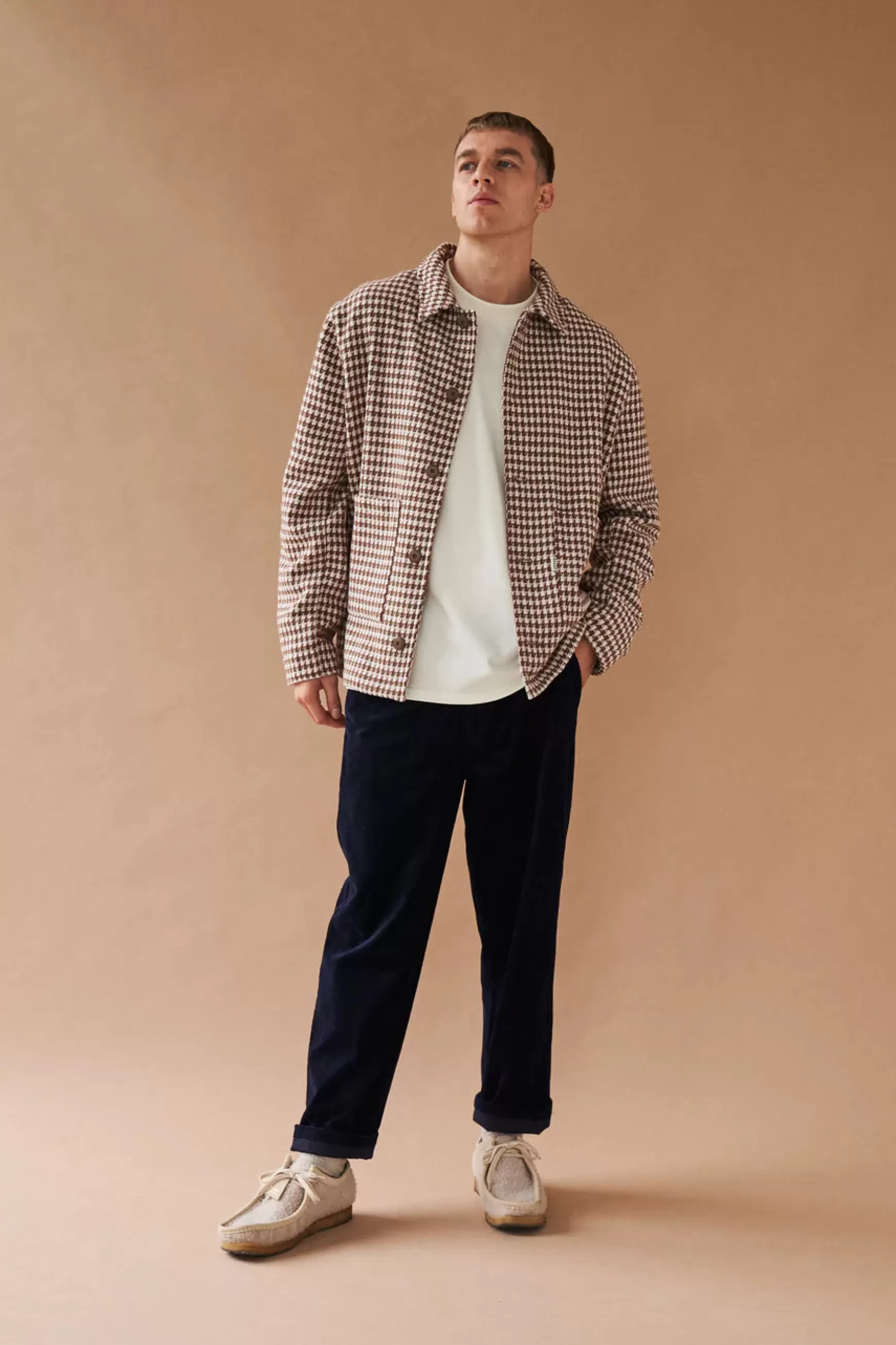 bound 'Ocean Navy' Corduroy Trousers Hot