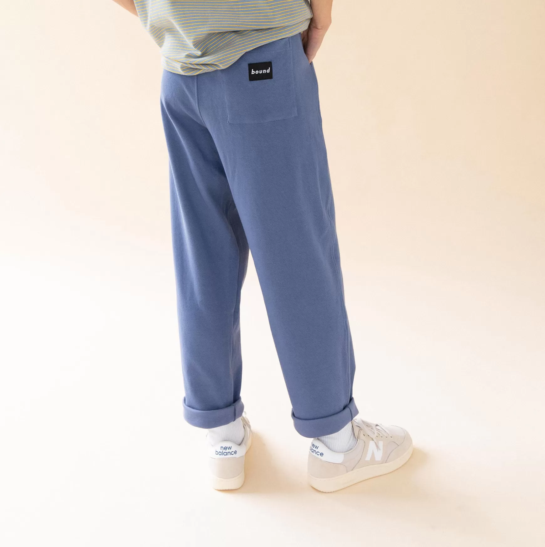 bound 'Pacific Textured Cotton' Trousers Hot