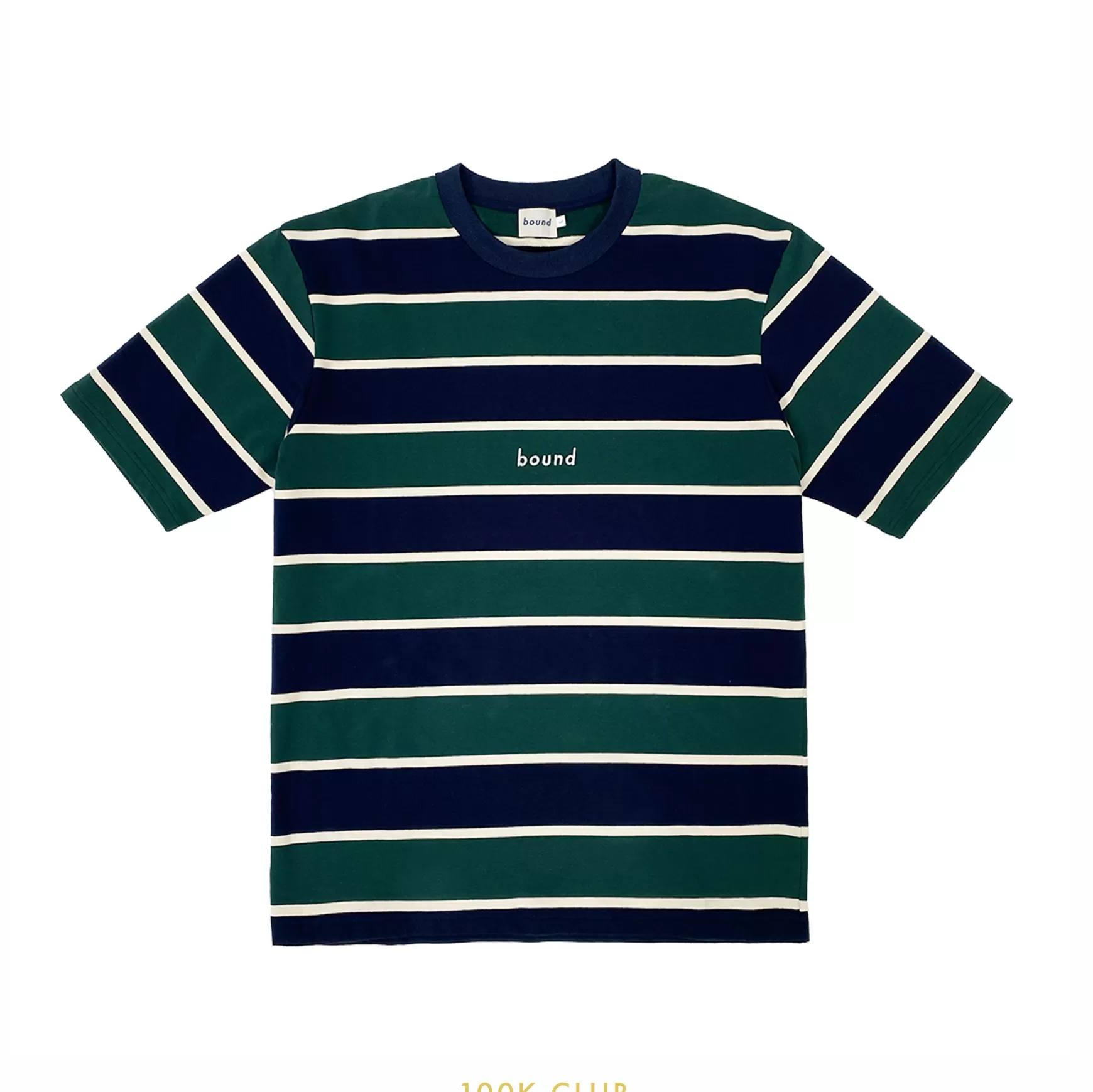 bound 'Royal' Stripe Tee *100K Club* Store