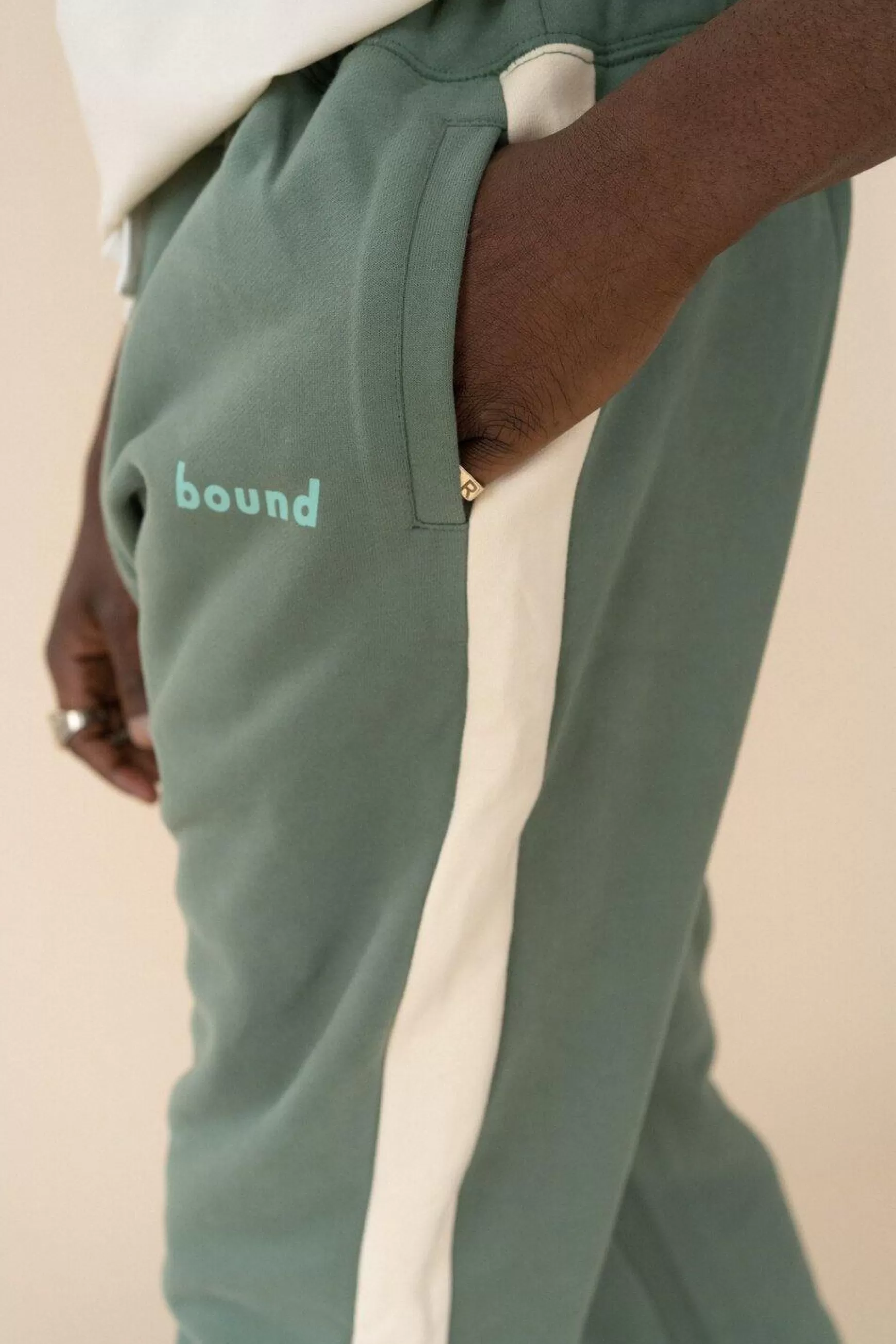 bound 'sage Stripe' Joggers Store