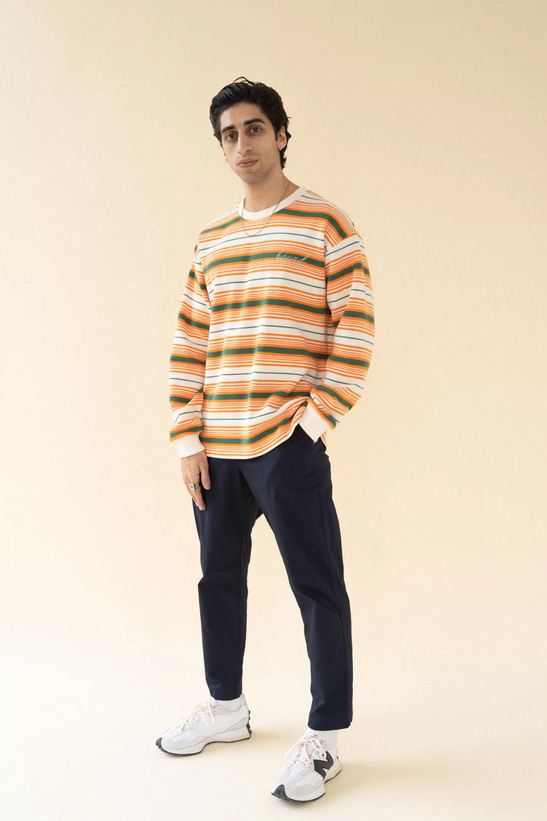 bound 'seville' Stripe Knit Sweater Best Sale