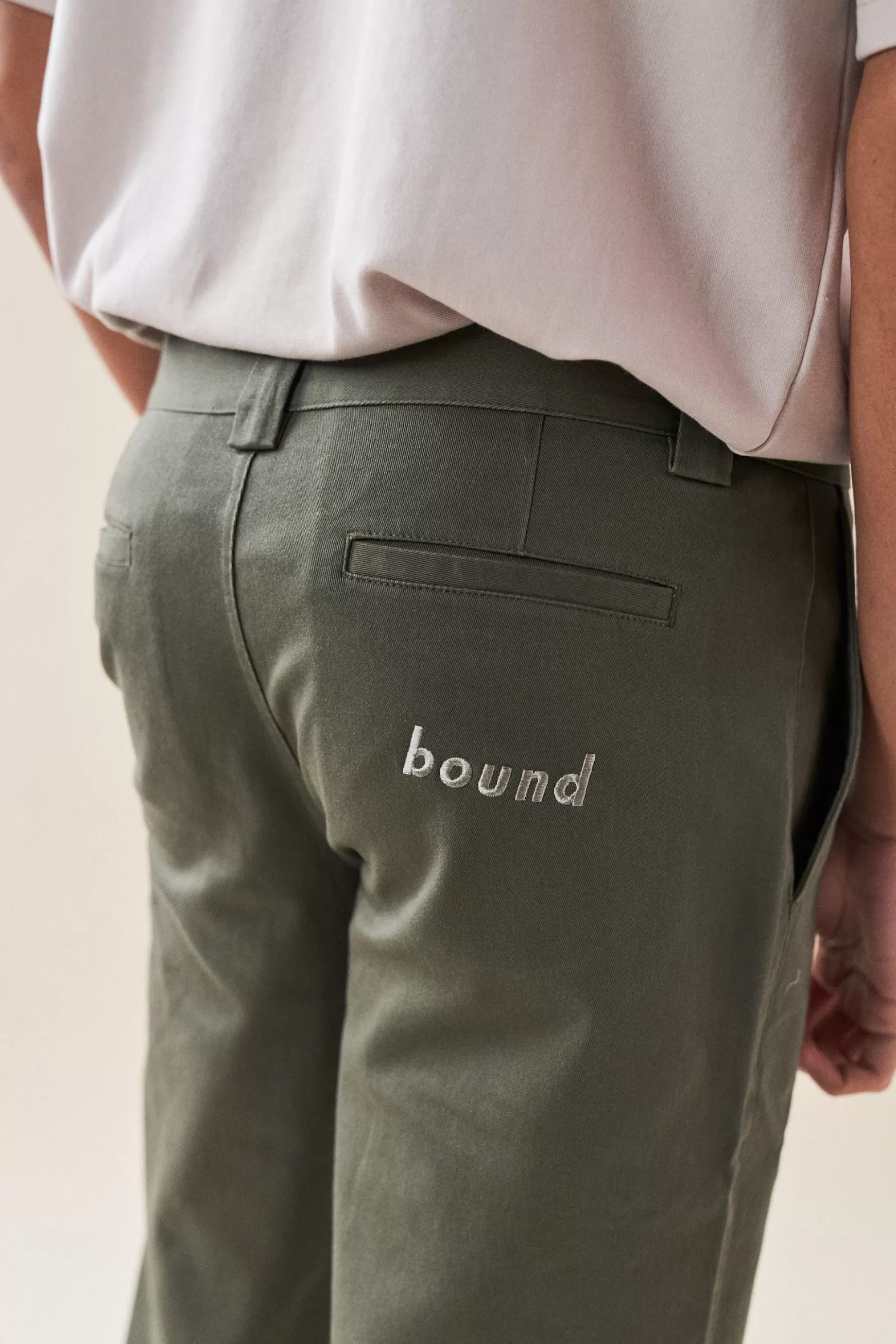 bound 'stamford' Chino Trouser - Khaki Outlet