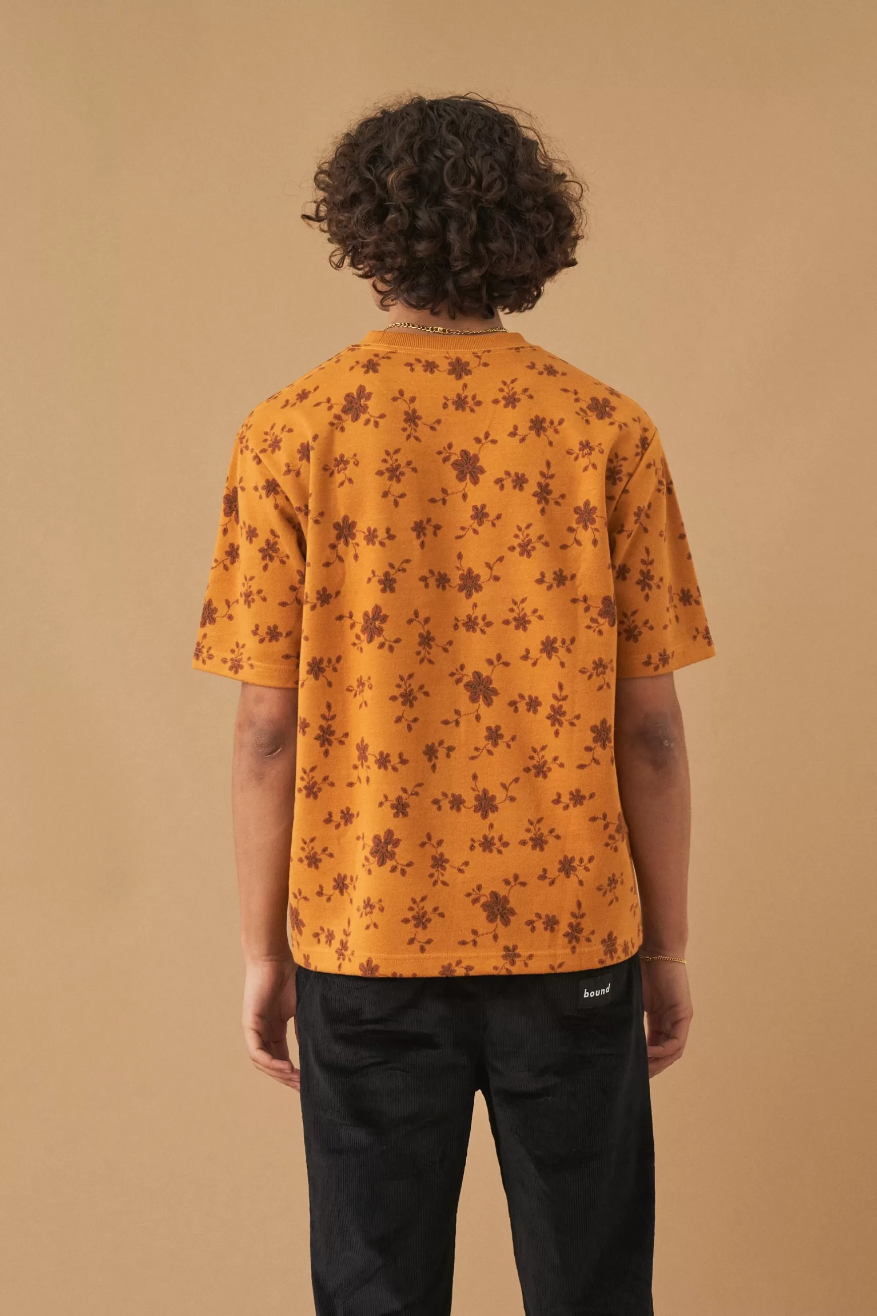 bound 'sunflower' Heavy Jacquard Knit Tee Online