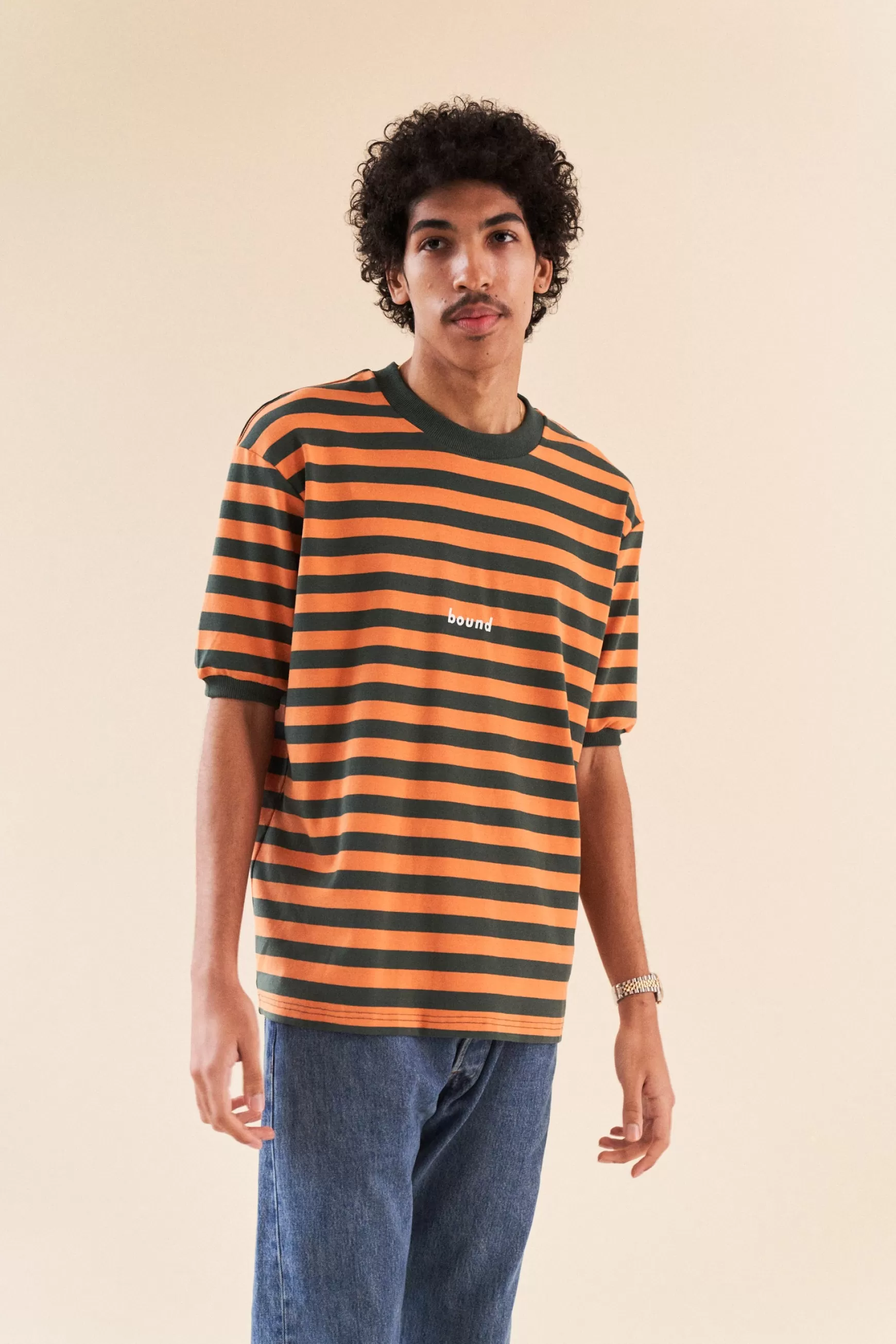 bound 'Valencia' Stripe Tee Best