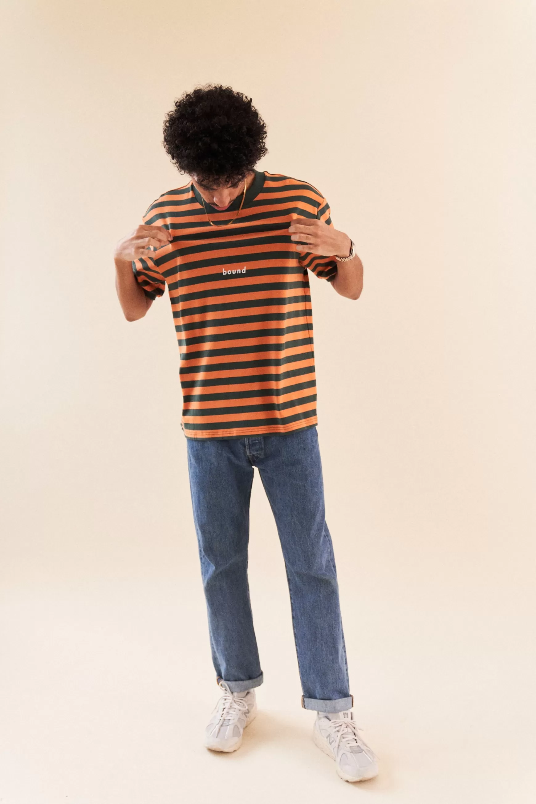 bound 'Valencia' Stripe Tee Best