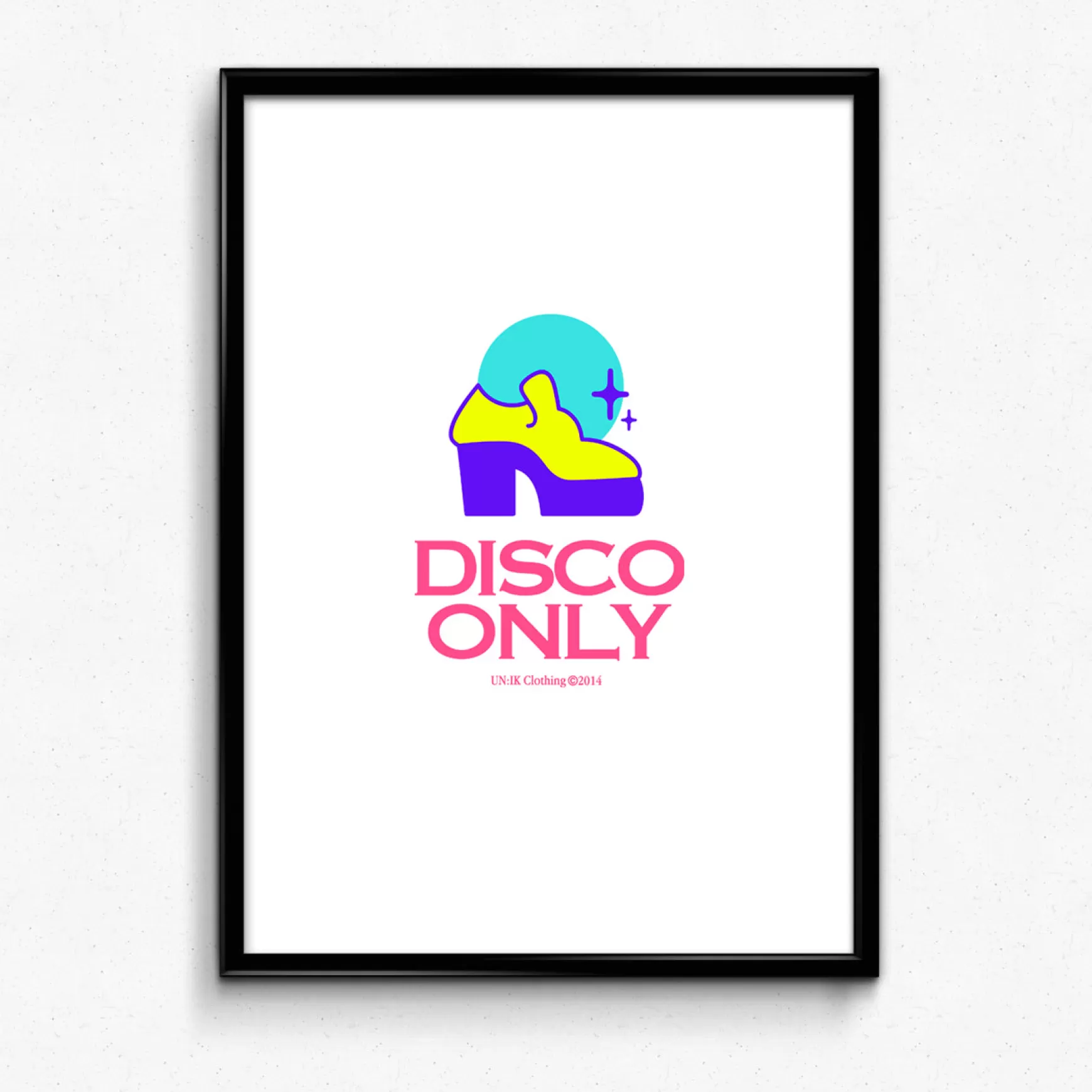 DISCO ONLY '80S Dance' Art Print Cheap