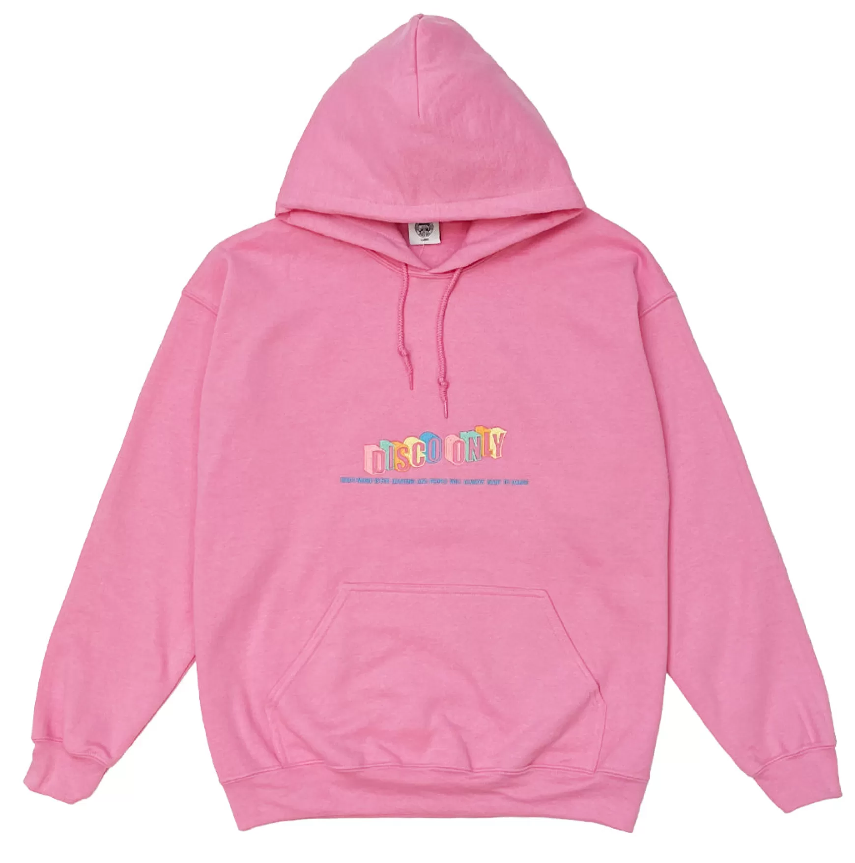 DISCO ONLY 'Dancers' Hoodie - Azalea Pink Best