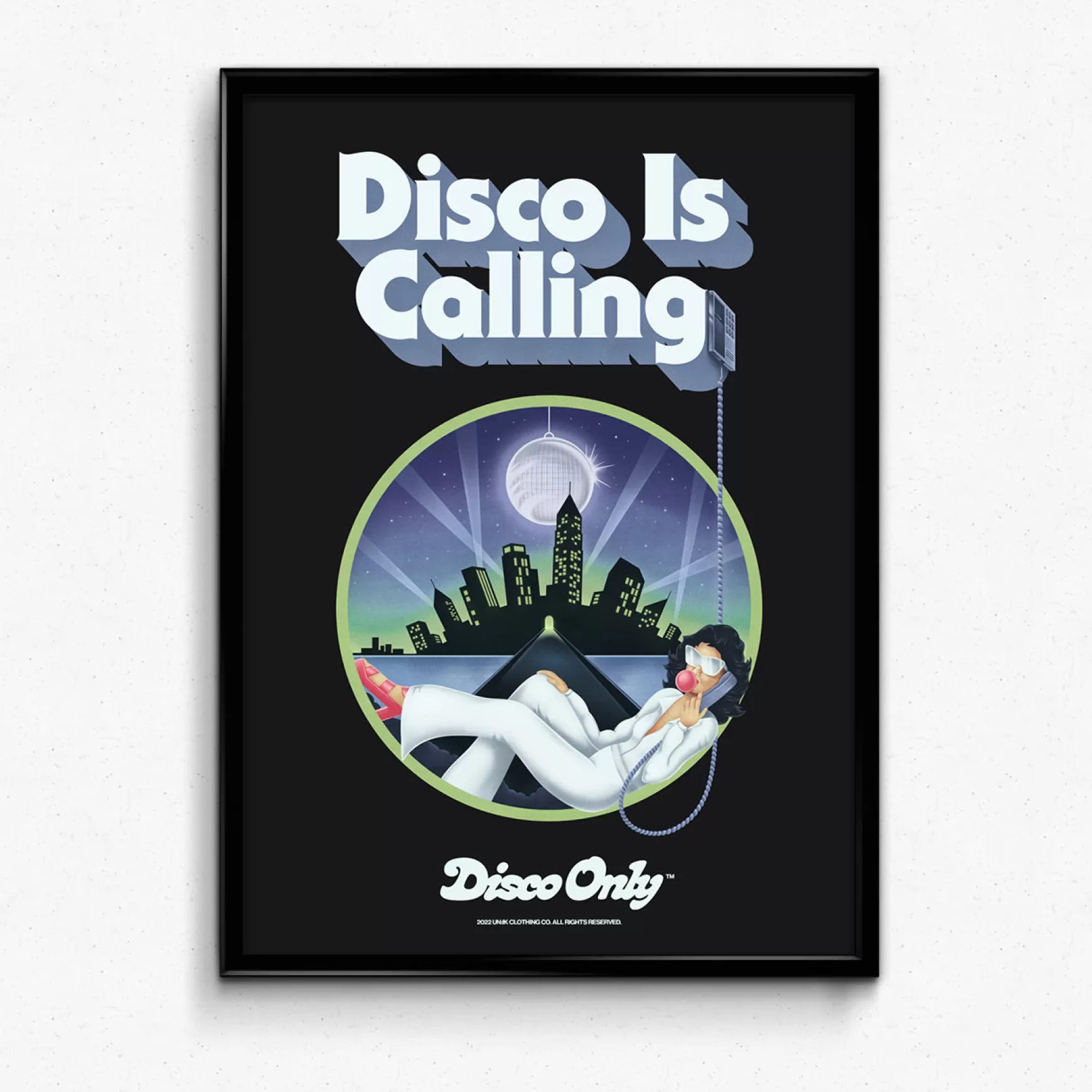 DISCO ONLY 'Disco Is Calling' Print Flash Sale