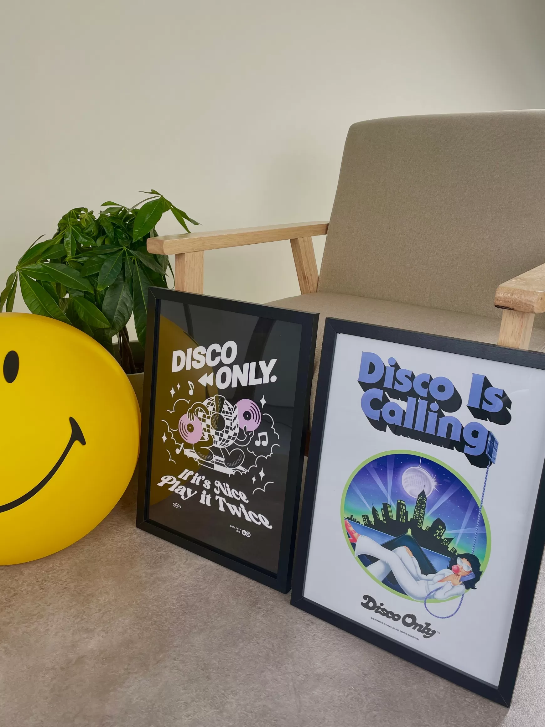 DISCO ONLY 'Disco Is Calling' Print Flash Sale