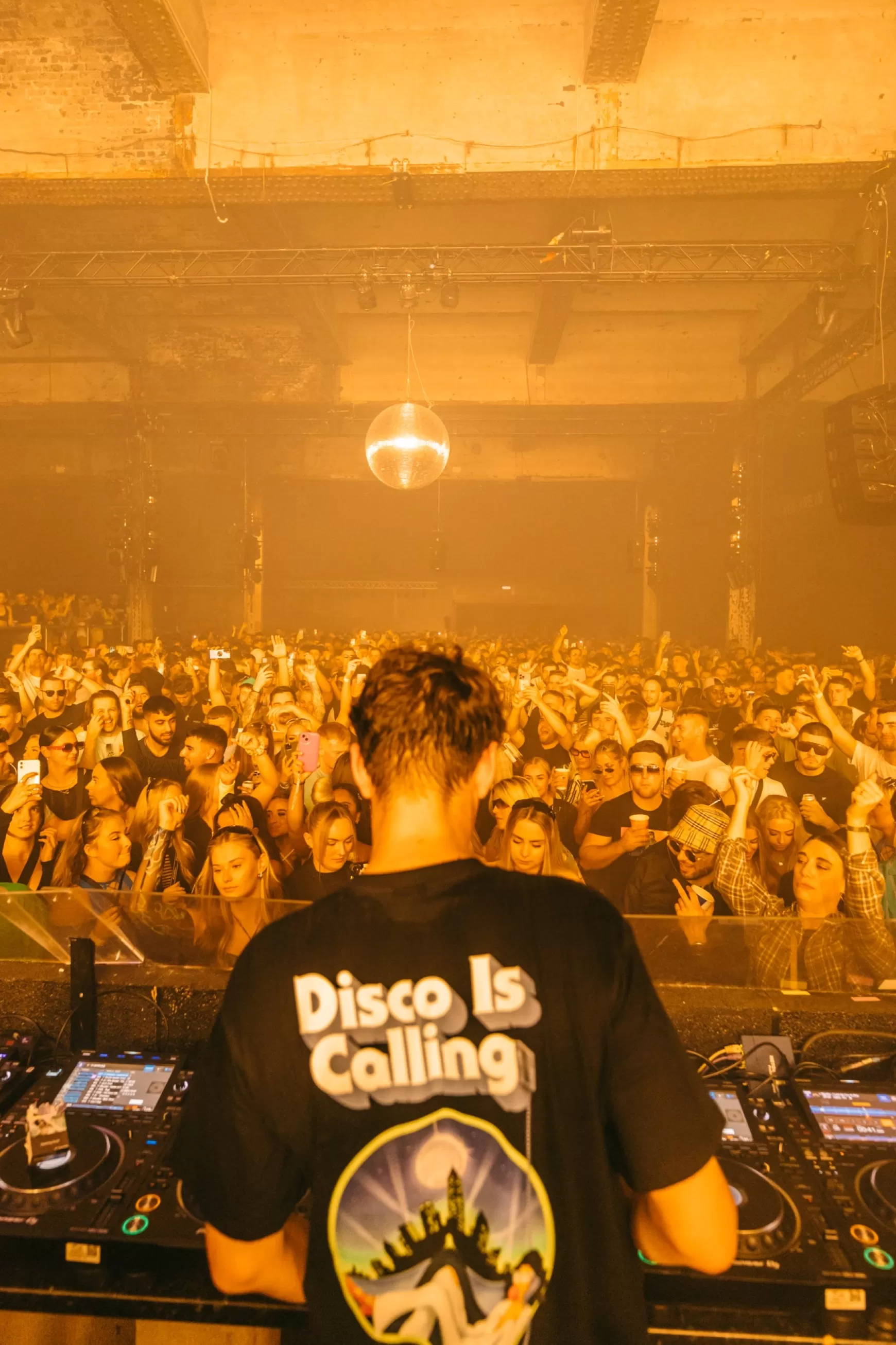 DISCO ONLY 'Disco Is Calling' Tee - Black Store