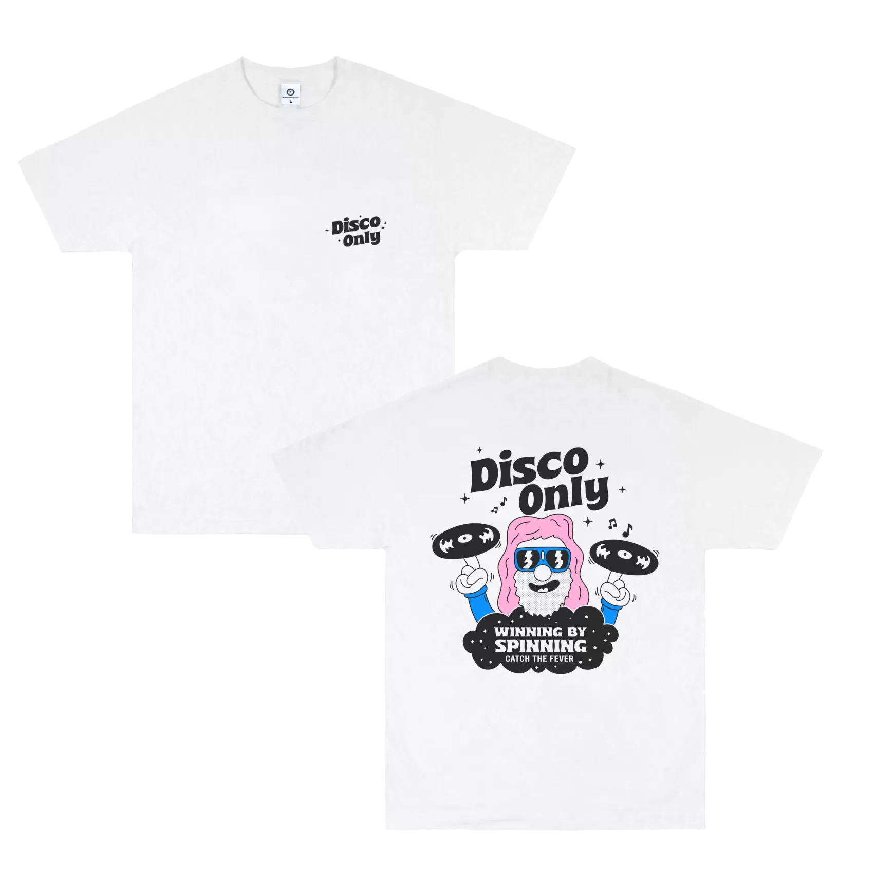 DISCO ONLY 'Nyc Disco' Tee - White Cheap