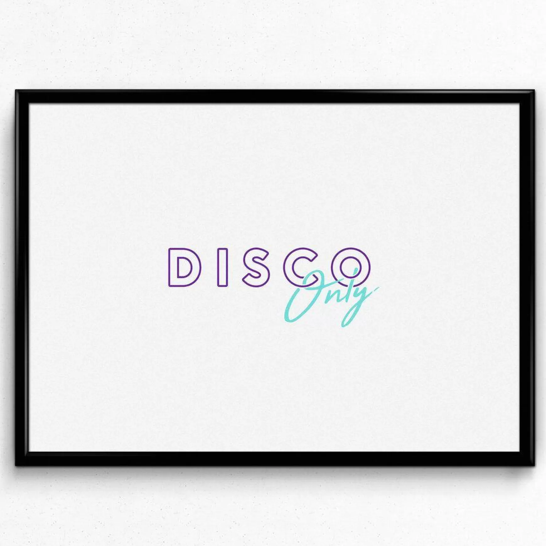 DISCO ONLY Original Print Online