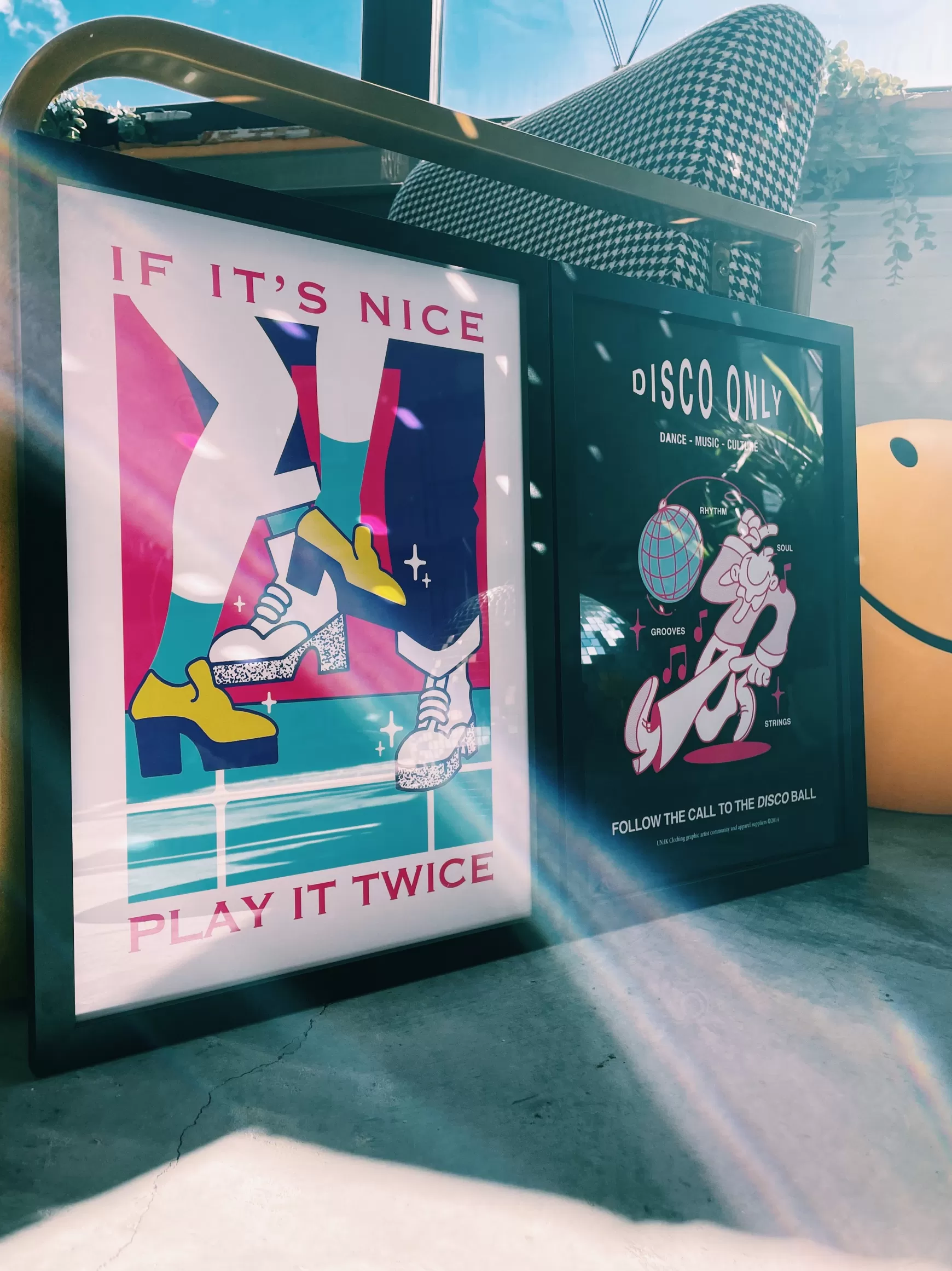 DISCO ONLY 'Play It Twice V3' Print Fashion