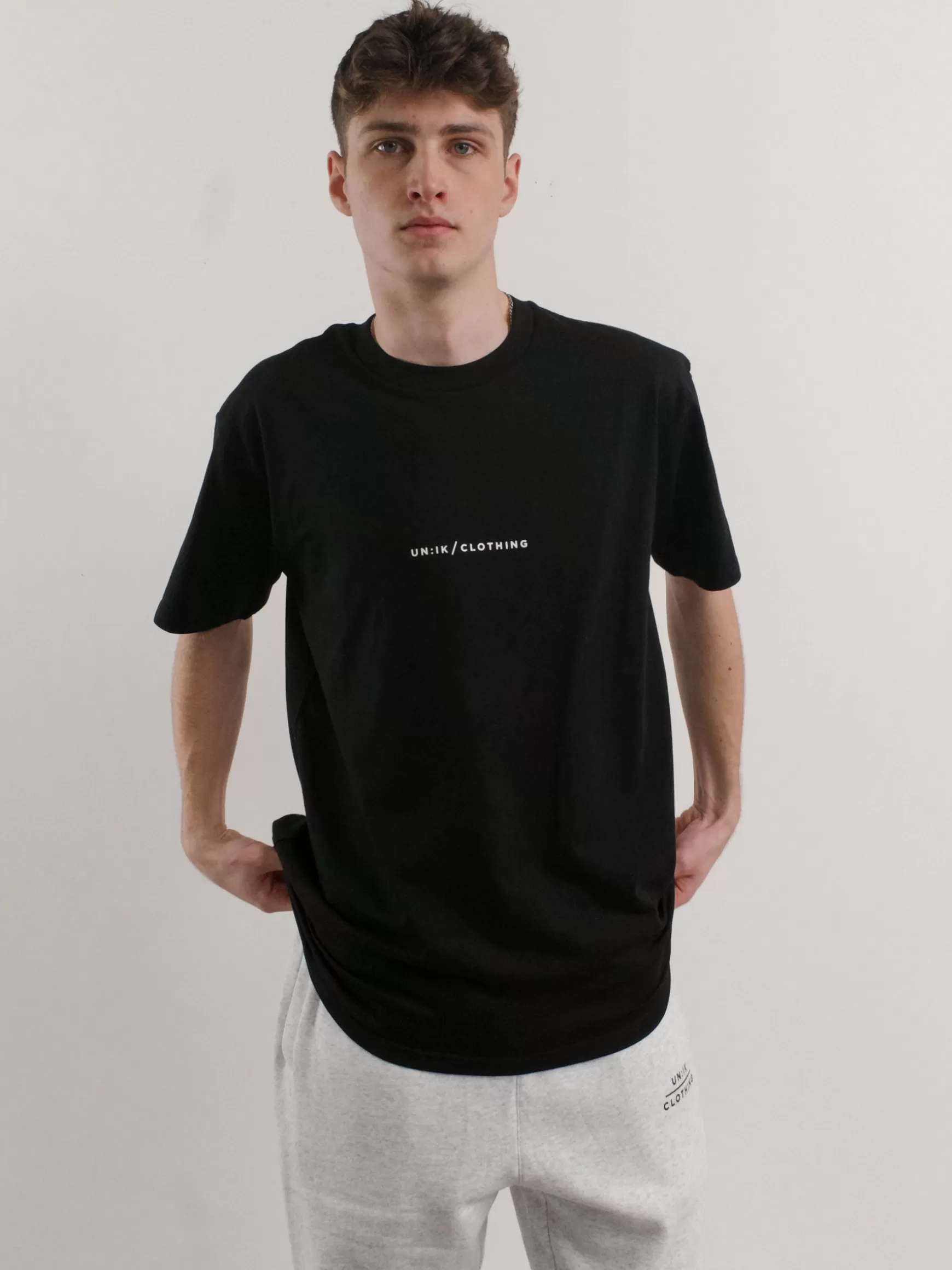 UN:IK Essentials Essentials 'Premium Basics' Tee - Black Best Sale