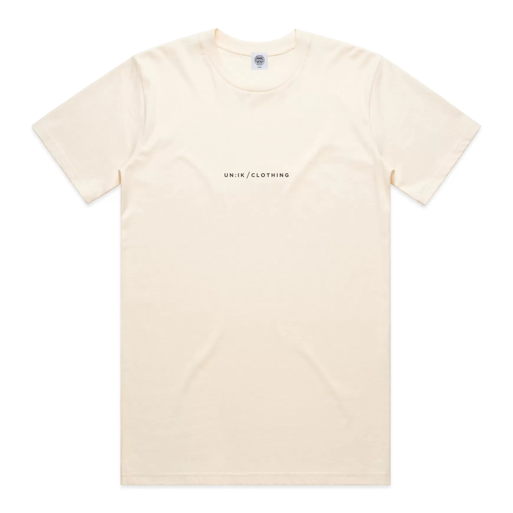 UN:IK Essentials Essentials 'Premium Basics' Tee - Ecru Flash Sale