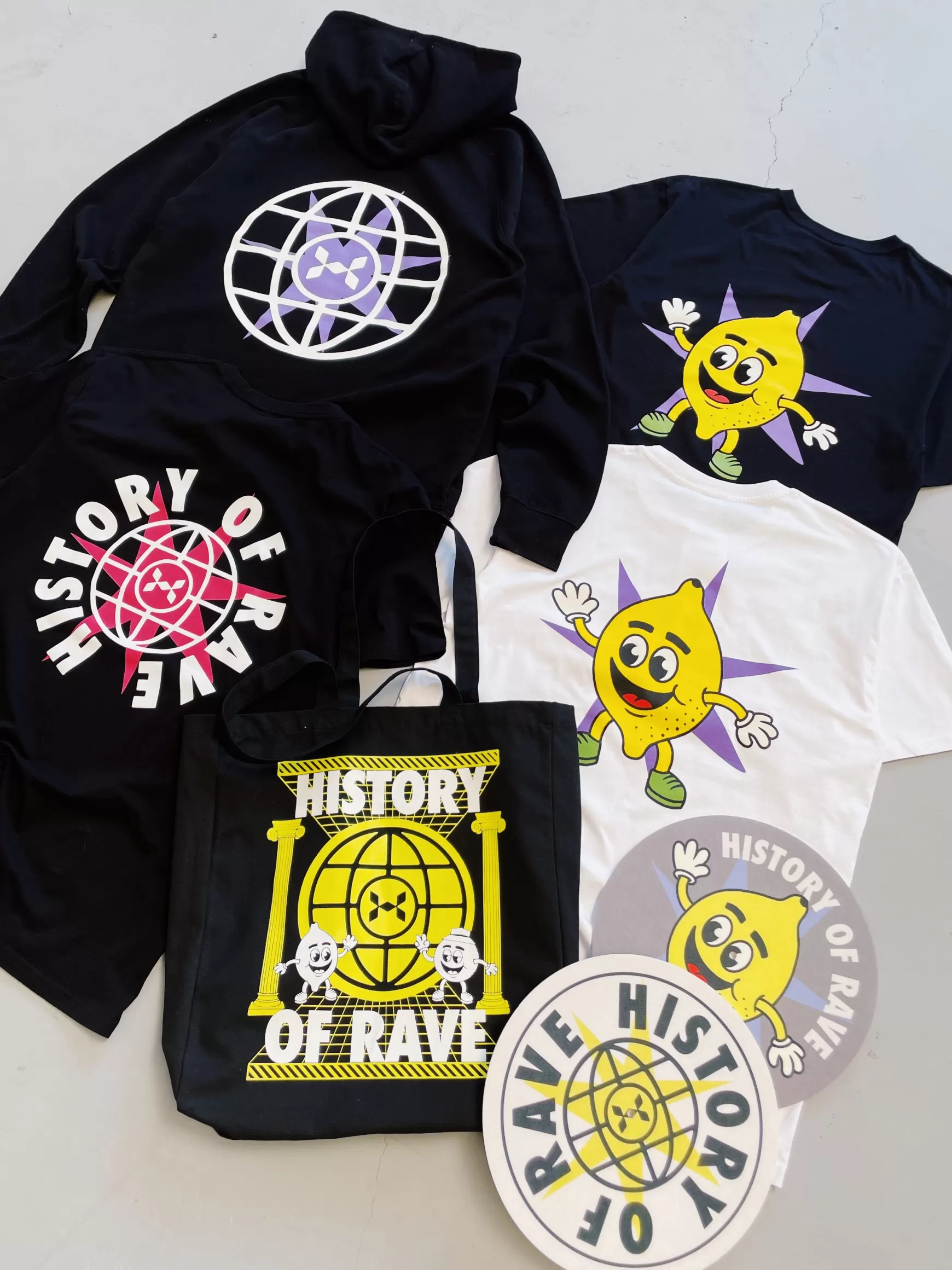 History Of Rave 'Colosseum' Shopper Tote Bag Hot