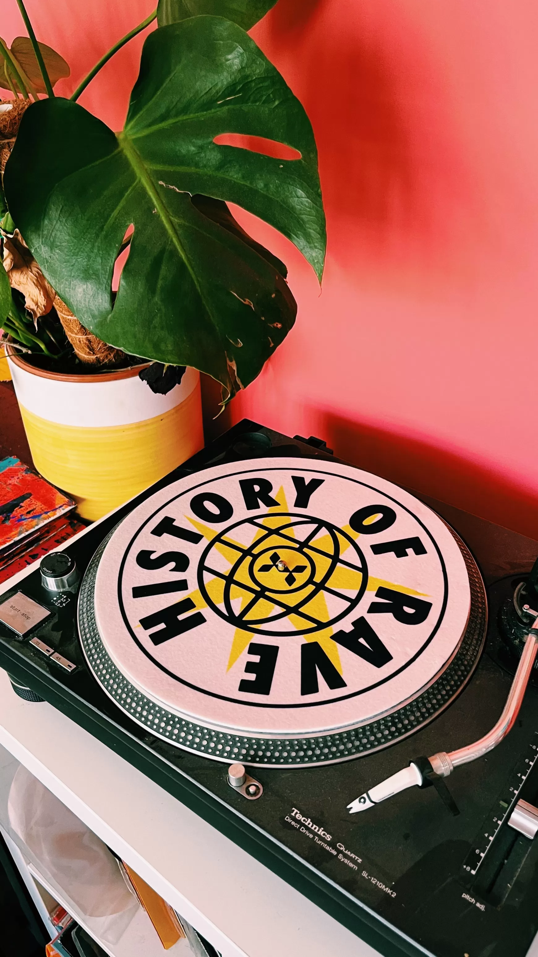 History Of Rave 'Logo' Vinyl Slipmat Cheap