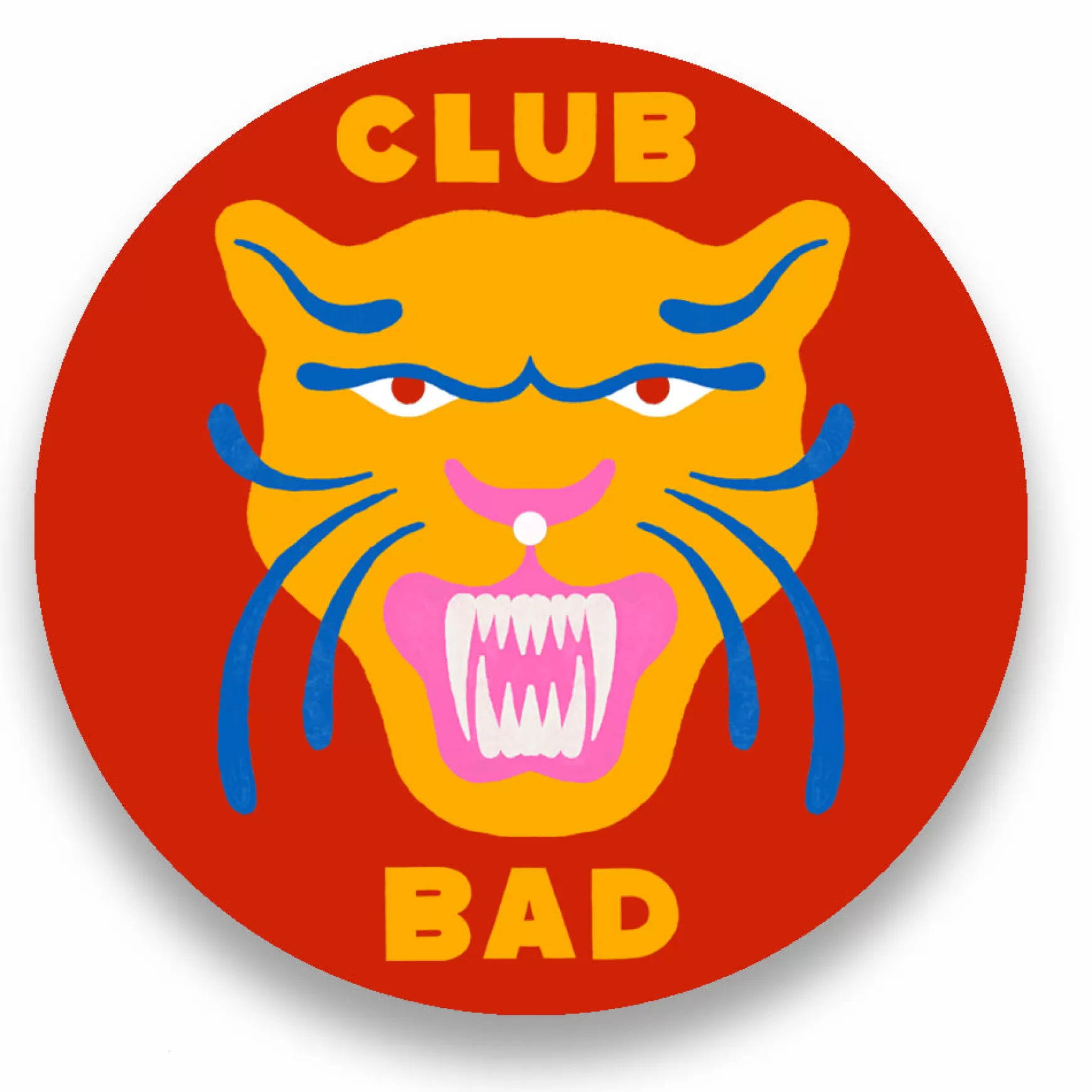 Melé x Club Bad Mele X Club Bad 'Fire Panther' Vinyl Slipmat - Red Best Sale