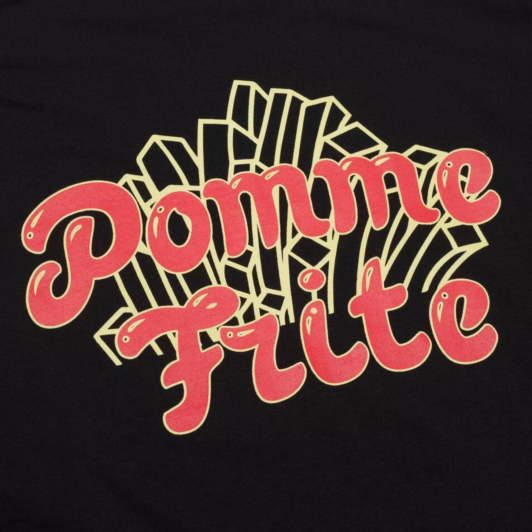 Pomme Frite 'Deep Fried' Longsleeve - Black Online