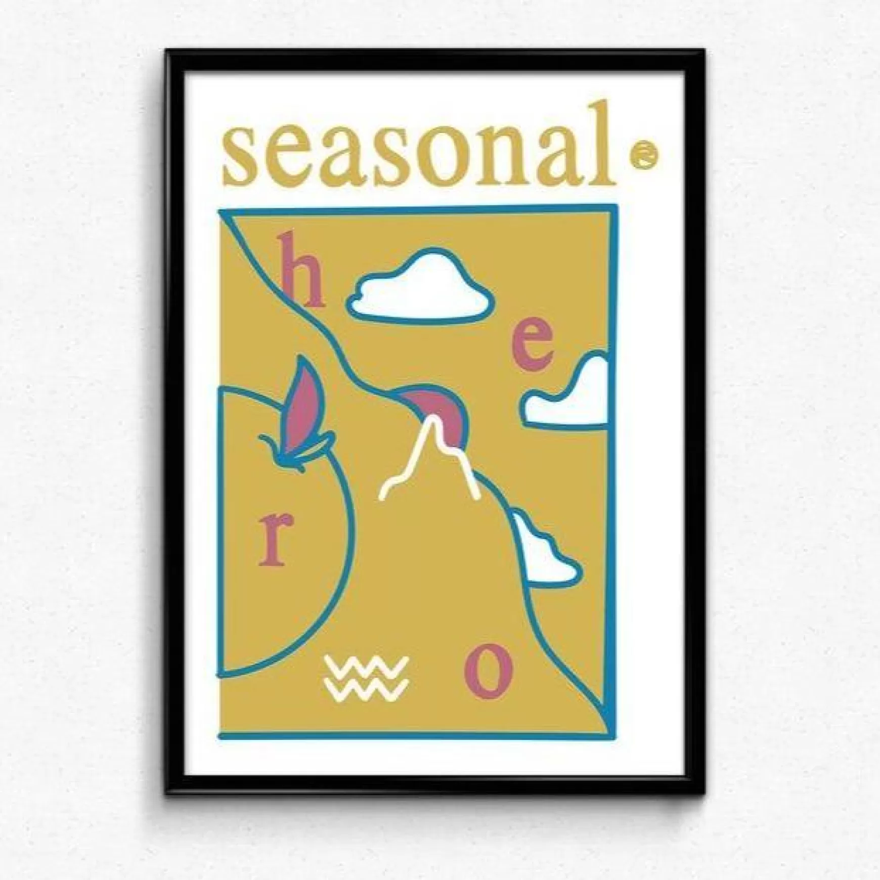 Seasonal Hero Atlas Print Clearance