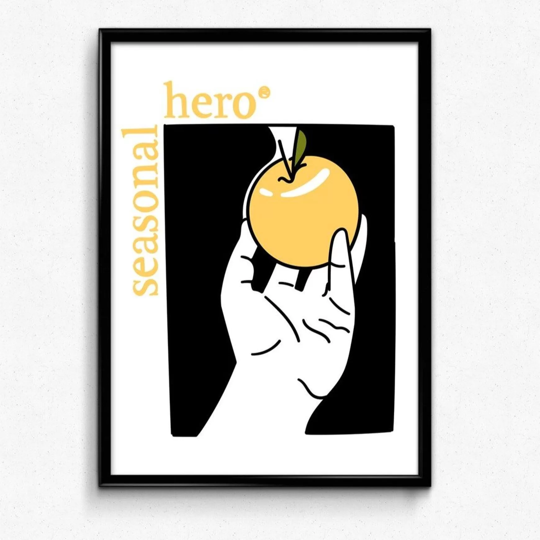 Seasonal Hero Forbidden Fruit Print Cheap