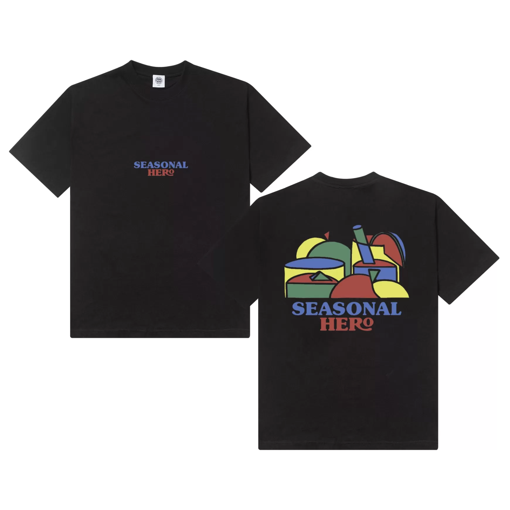 Seasonal Hero 'Fruity' Tee - Black Outlet