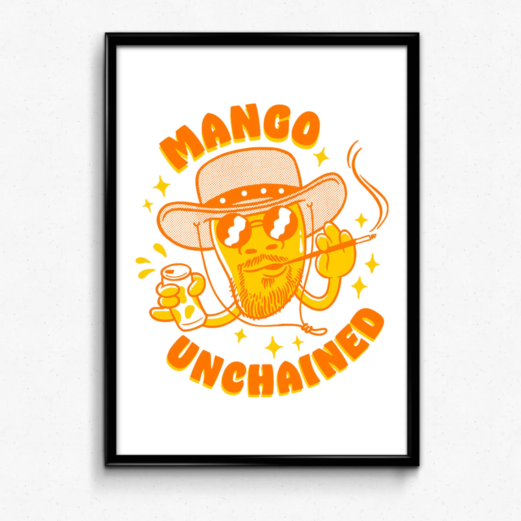 Shindigger X Un:Ik 'Mango Unchained' Print Online