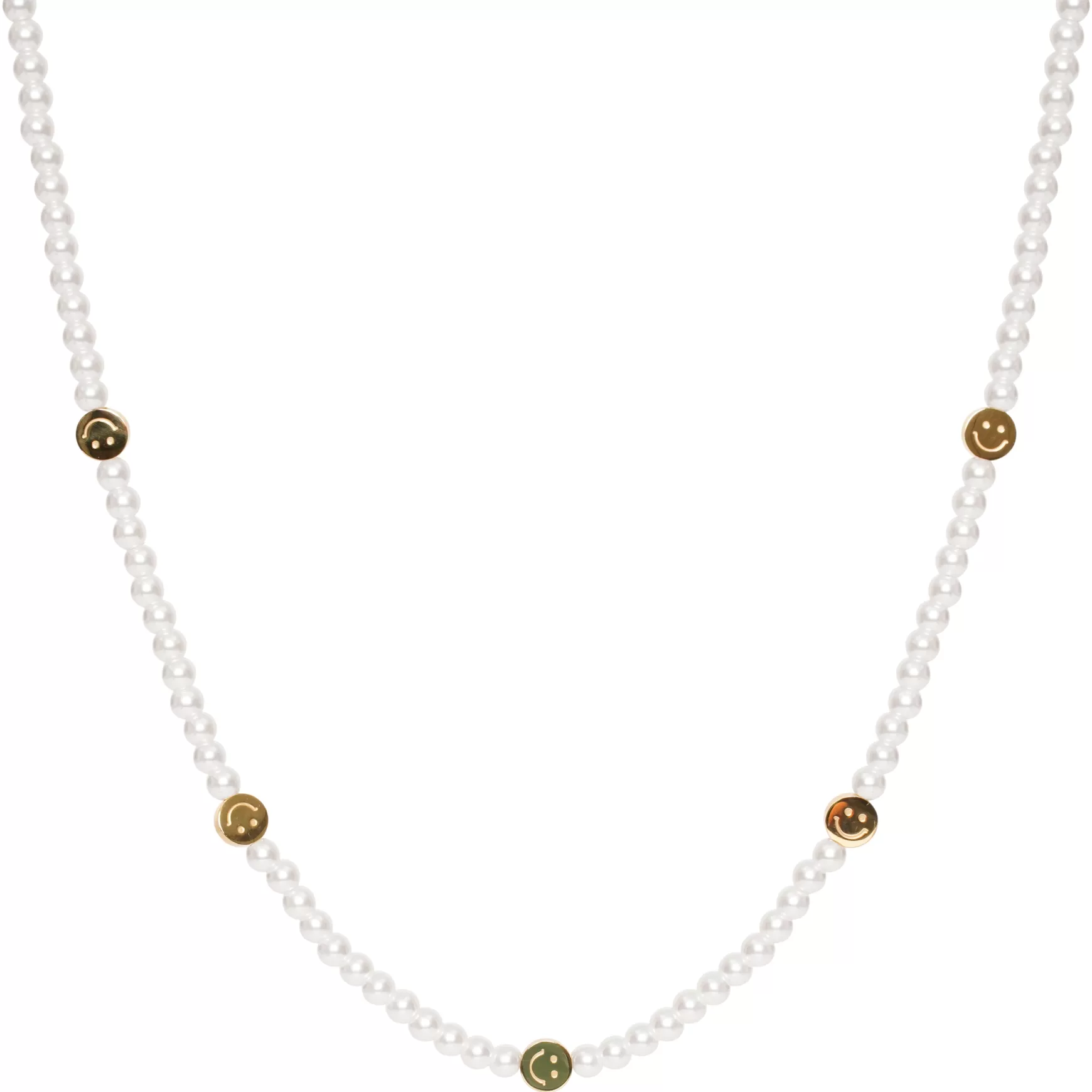 UN:IK Essentials Smiley Pearl Necklace Hot