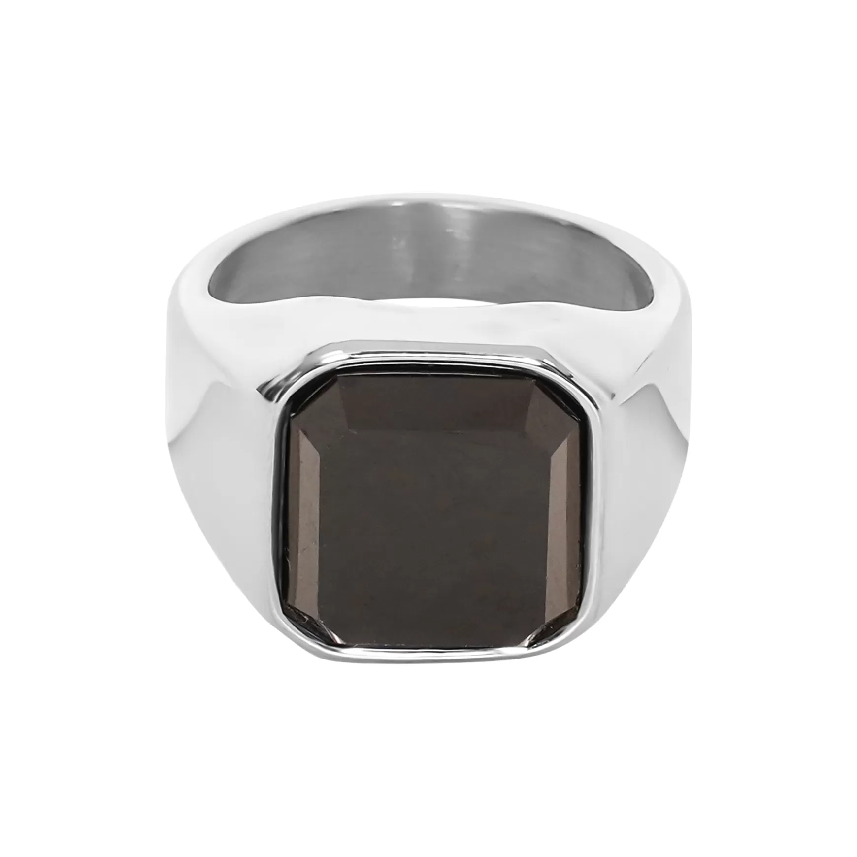 UN:IK Essentials Stone Ring - Silver Discount