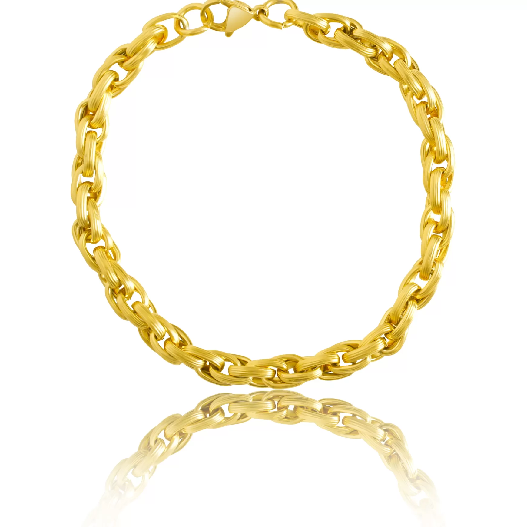 UN:IK Essentials Thick Rope Bracelet - Gold Cheap