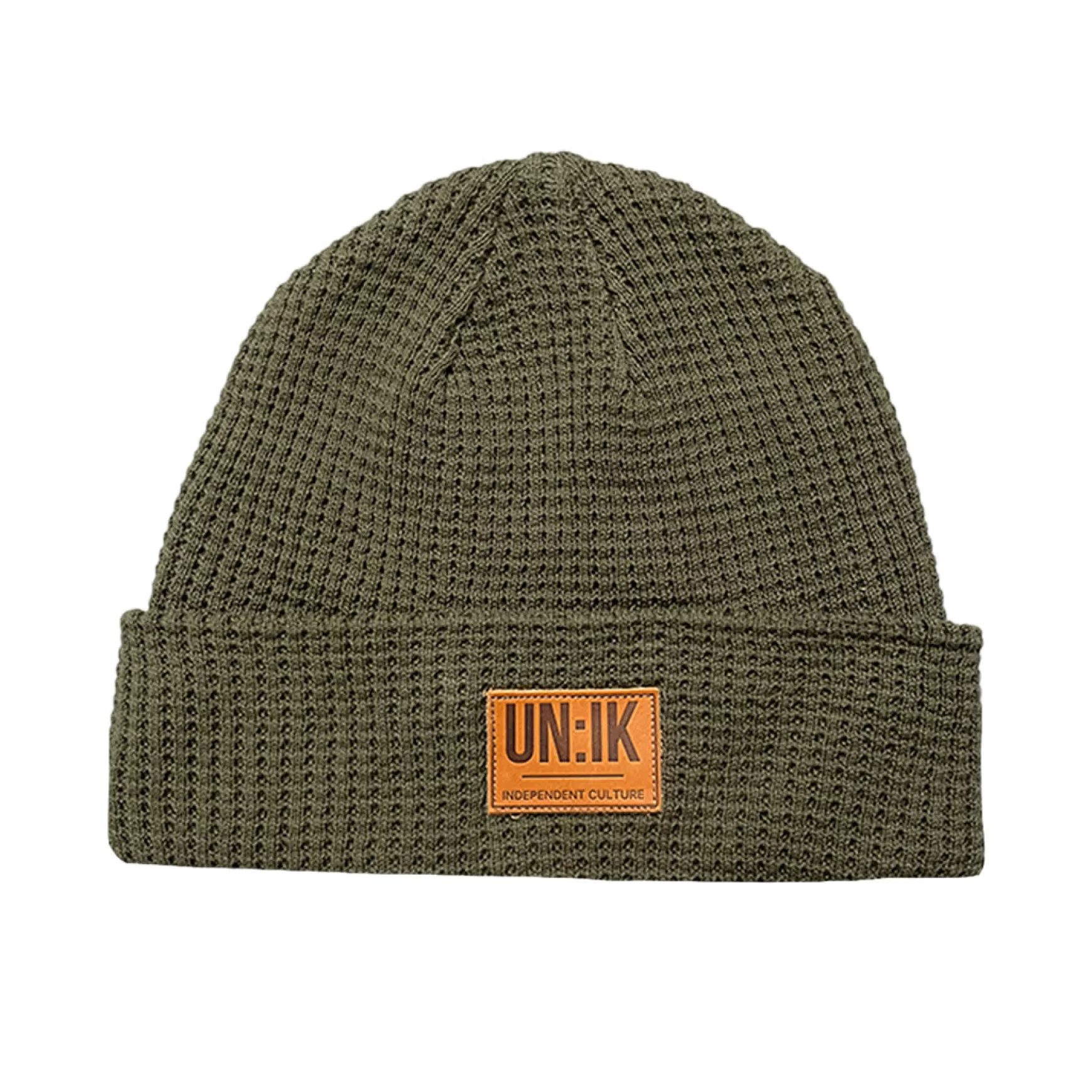 UN:IK Essentials Organic Waffle Beanie Fashion