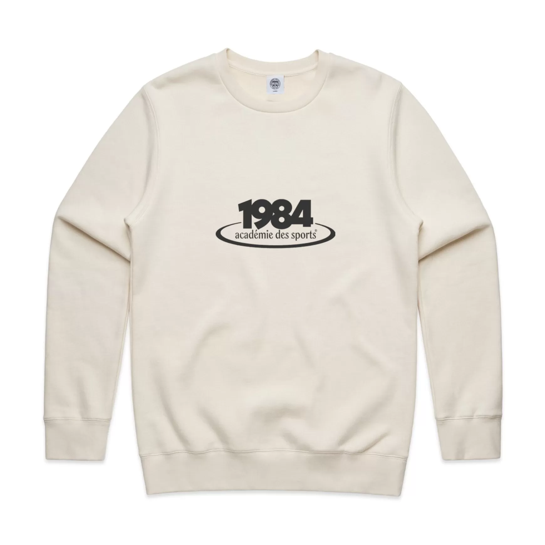 Vice 84 '1984' Crew Sweater - Ecru Fashion