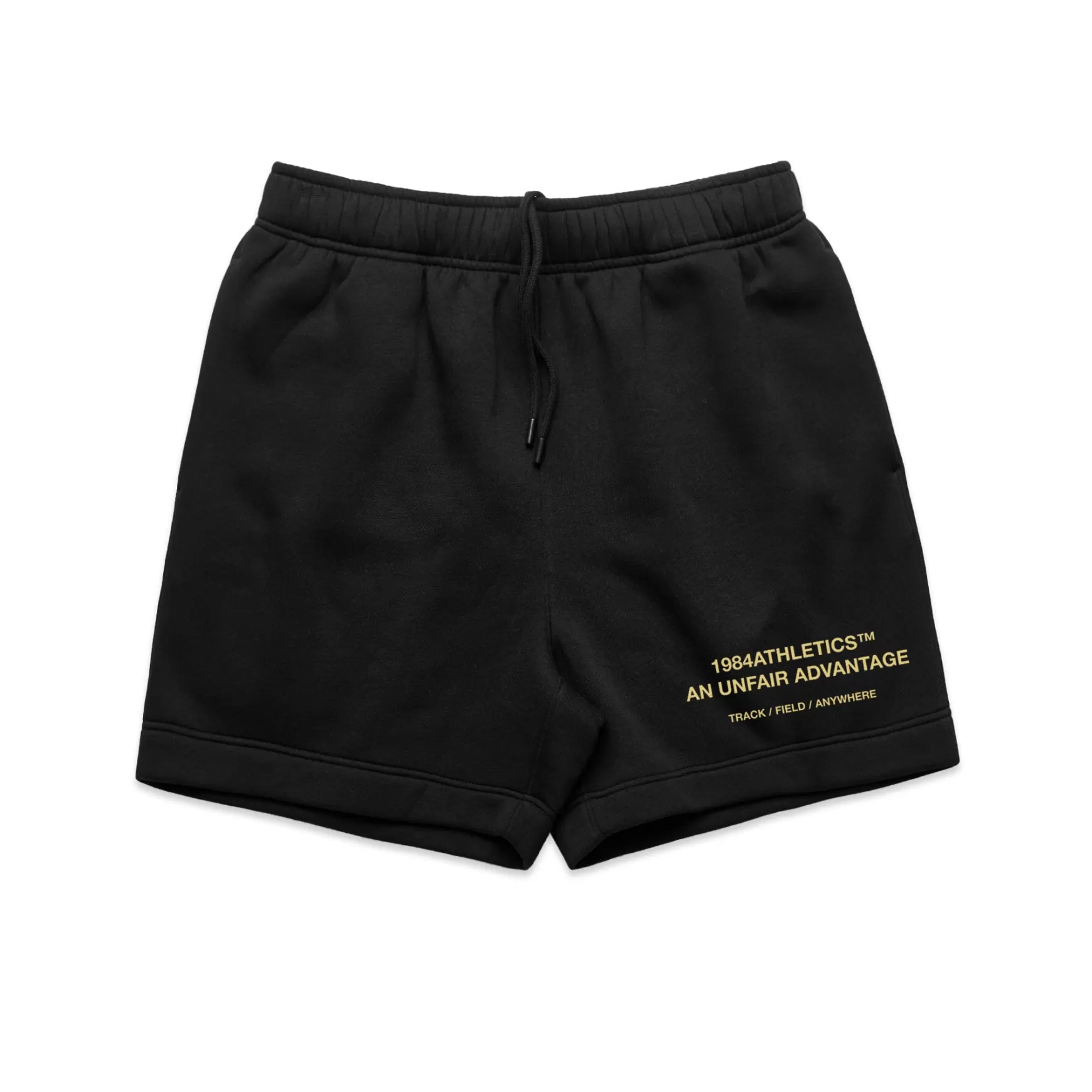 Vice 84 'Athletics' Jogger Shorts - Black New