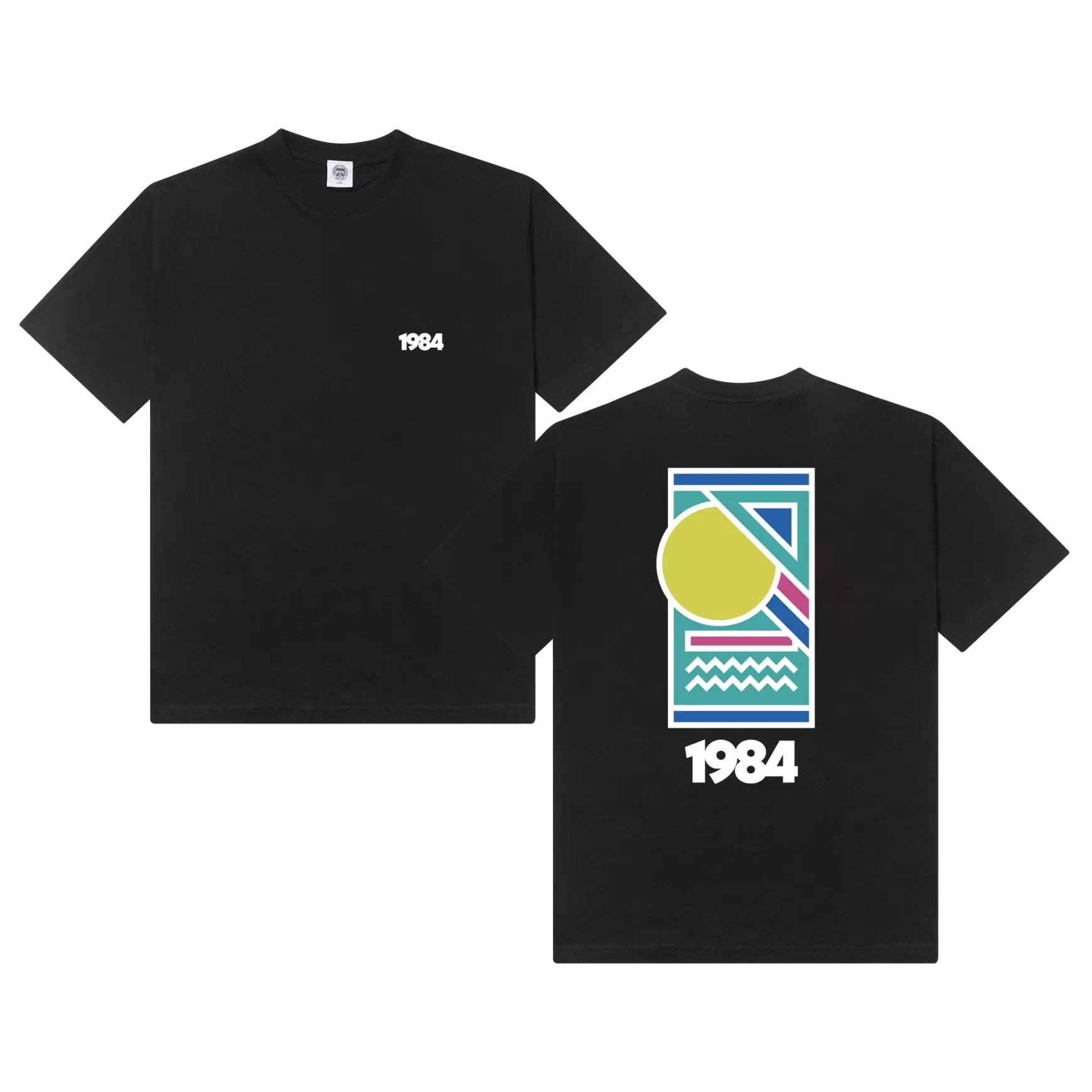 Vice 84 'Break Point' Tee - Black / White Cheap