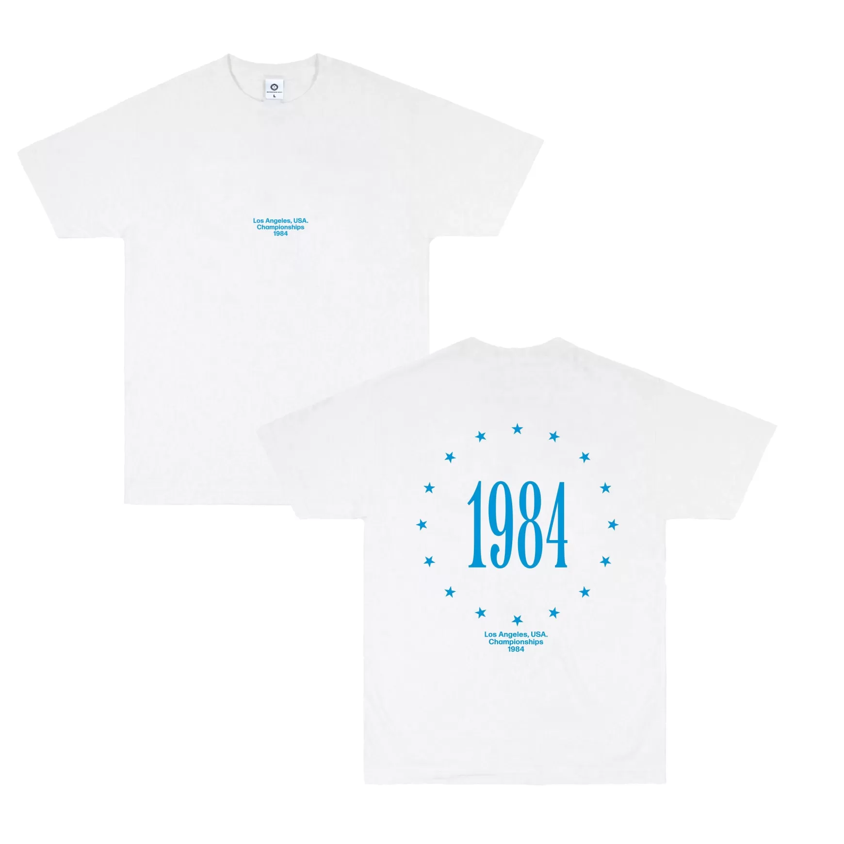 Vice 84 'La1984' Tee - White Cheap