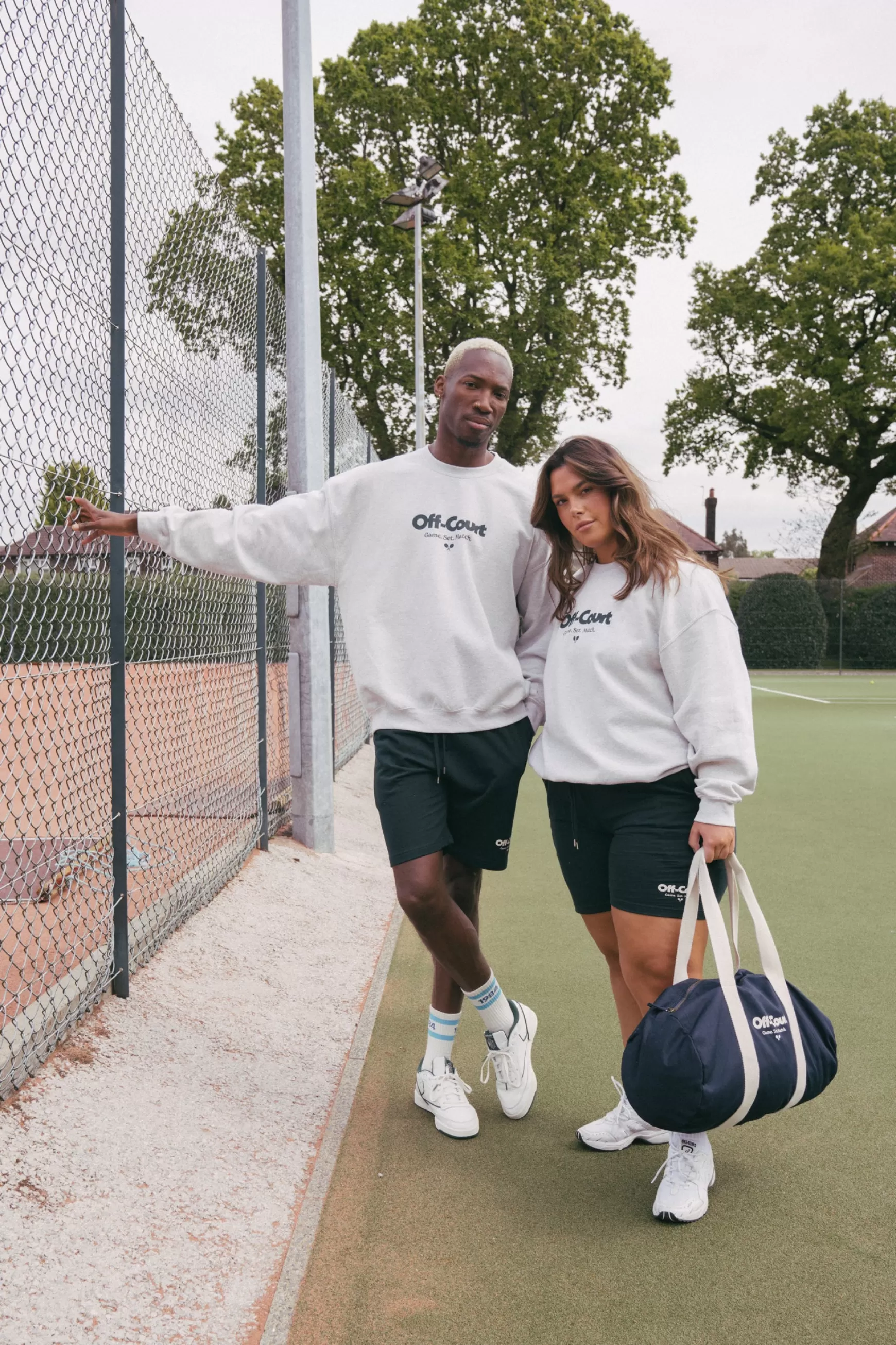 Vice 84 'Off Court Gsm' Organic Gym Bag - Navy Cheap