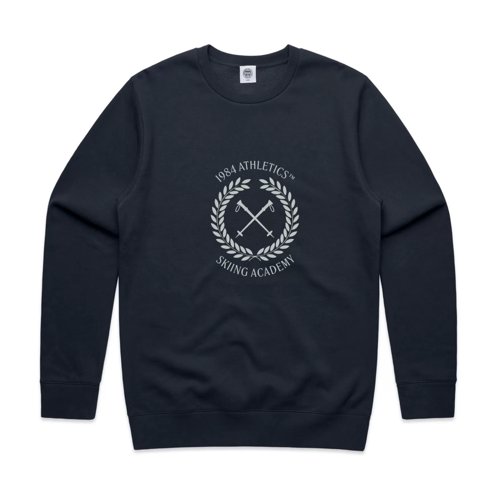 Vice 84 'ski Academy' Crew Sweater - Navy Cheap